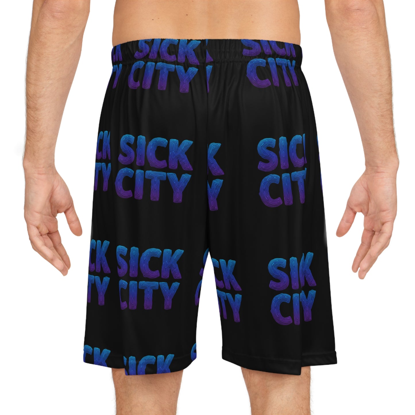 Sick City Basketball Shorts - Athletic Wear, Summer Fashion, Gym Shorts, Casual Streetwear, Gift for Sports Enthusiasts