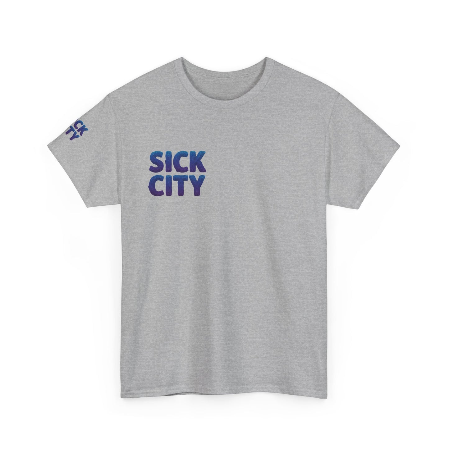 Sick City Graphic Tee, Unisex Cotton Shirt, Urban Style Top, Art Inspired Apparel, Casual Streetwear, Unique Gift for Artists