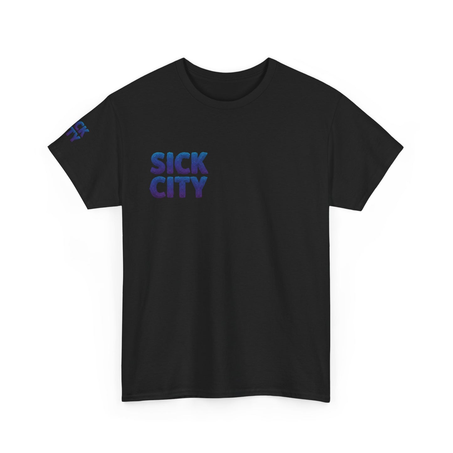 Sick City Graphic Tee, Unisex Cotton Shirt, Urban Style Top, Art Inspired Apparel, Casual Streetwear, Unique Gift for Artists