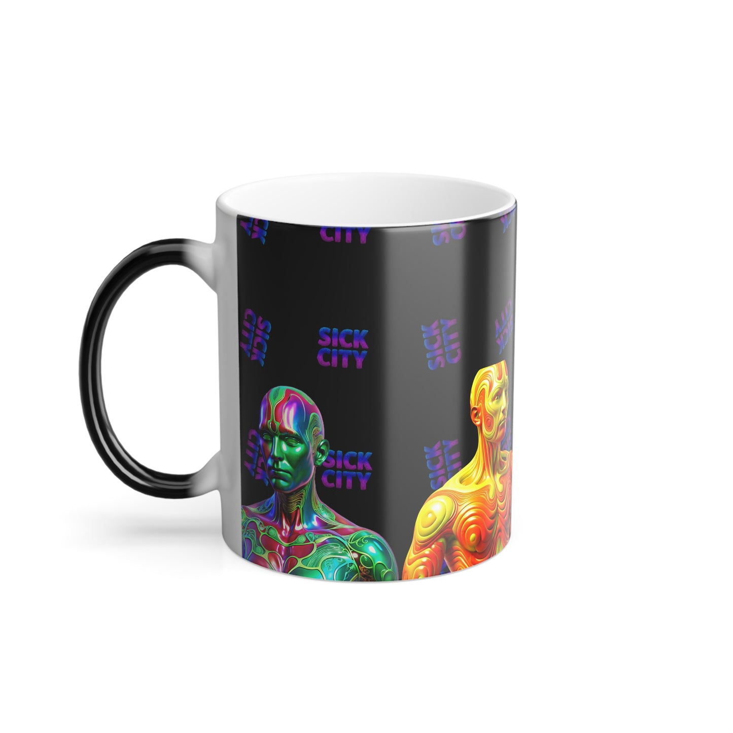Sick City Color Morphing Mug , 11oz