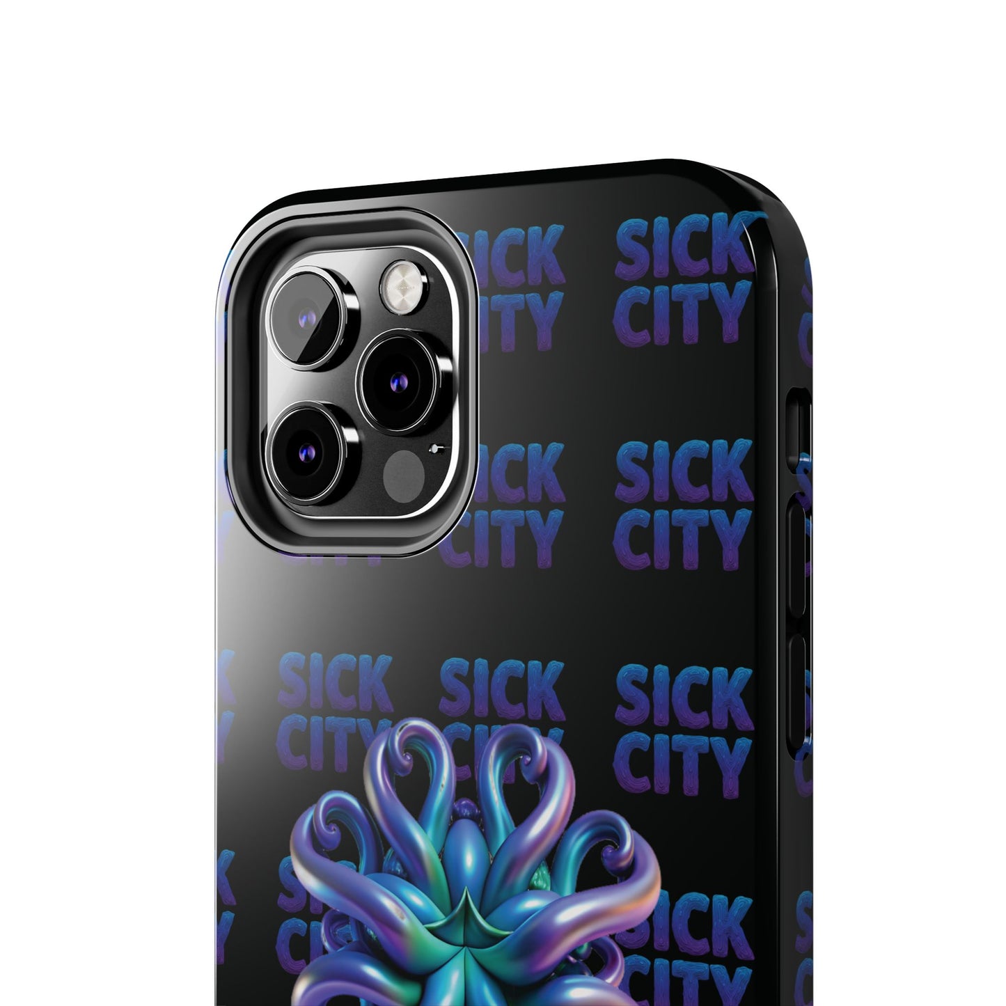Sick City "blue squid" Phone Case