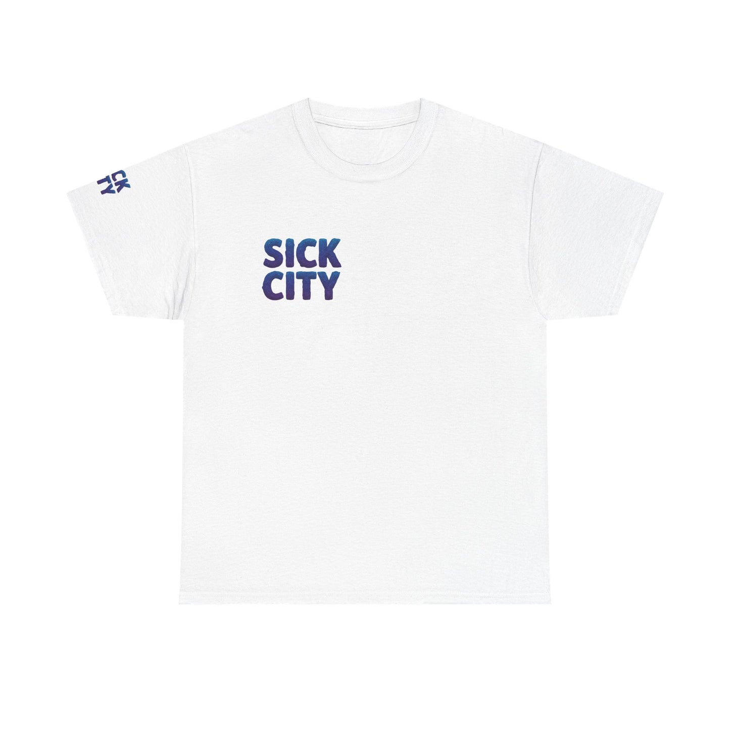 Sick City Graphic Tee, Unisex Cotton Shirt, Urban Style Top, Art Inspired Apparel, Casual Streetwear, Unique Gift for Artists