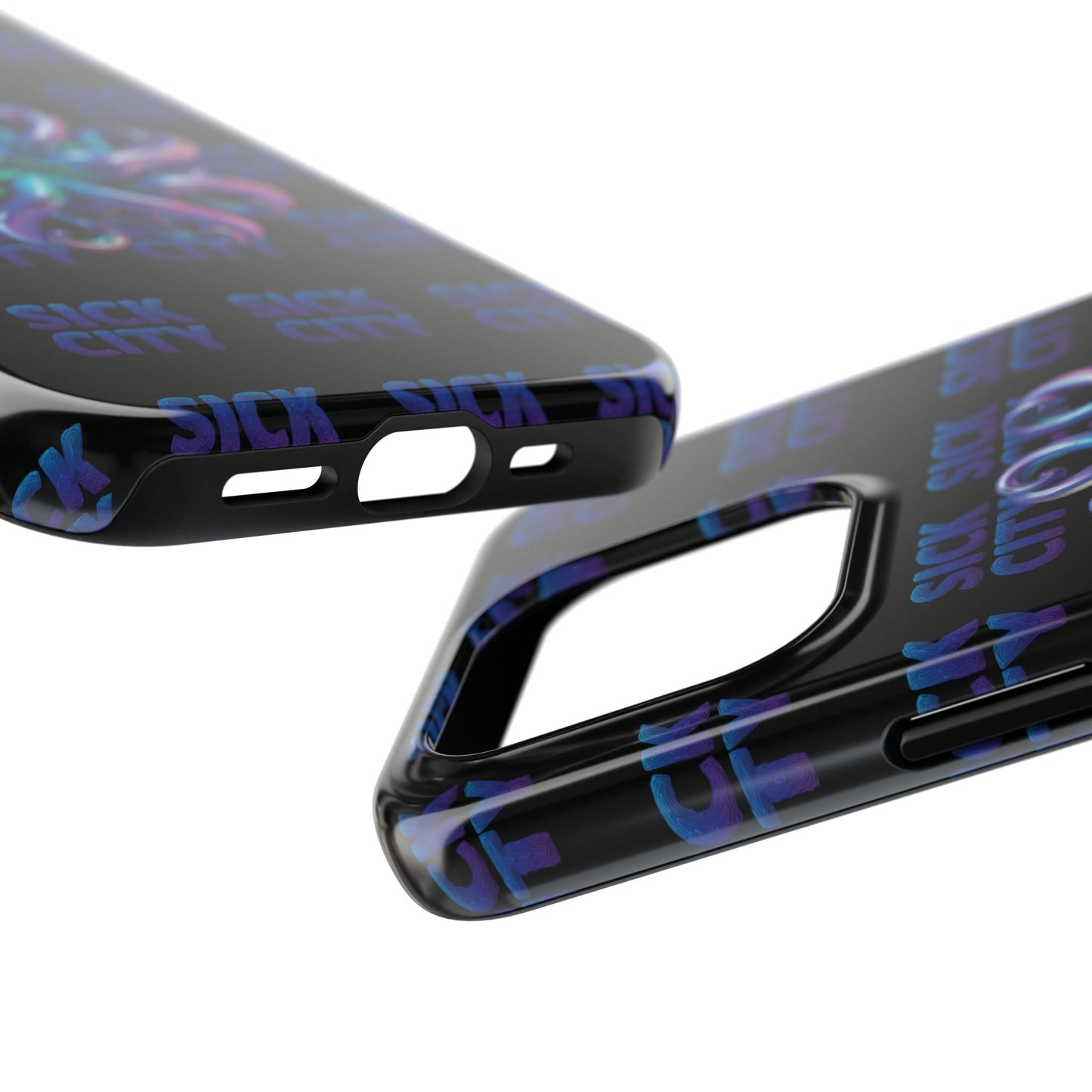 Sick City "blue squid" Phone Case