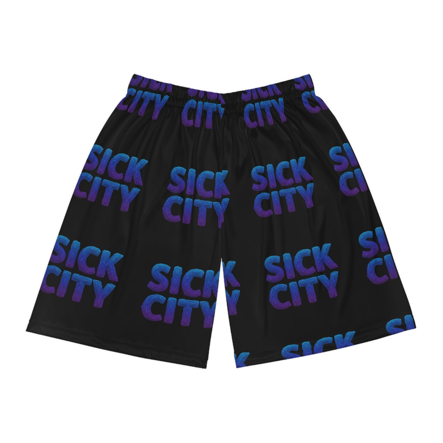 Sick City Basketball Shorts - Athletic Wear, Summer Fashion, Gym Shorts, Casual Streetwear, Gift for Sports Enthusiasts