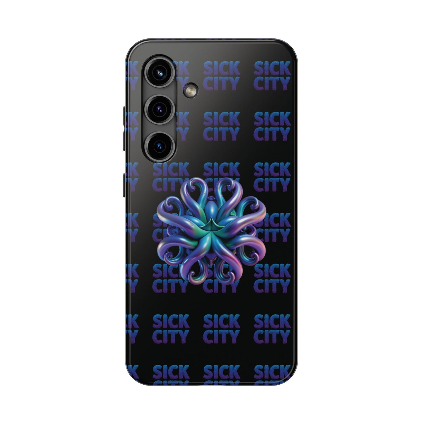 Sick City "blue squid" Phone Case