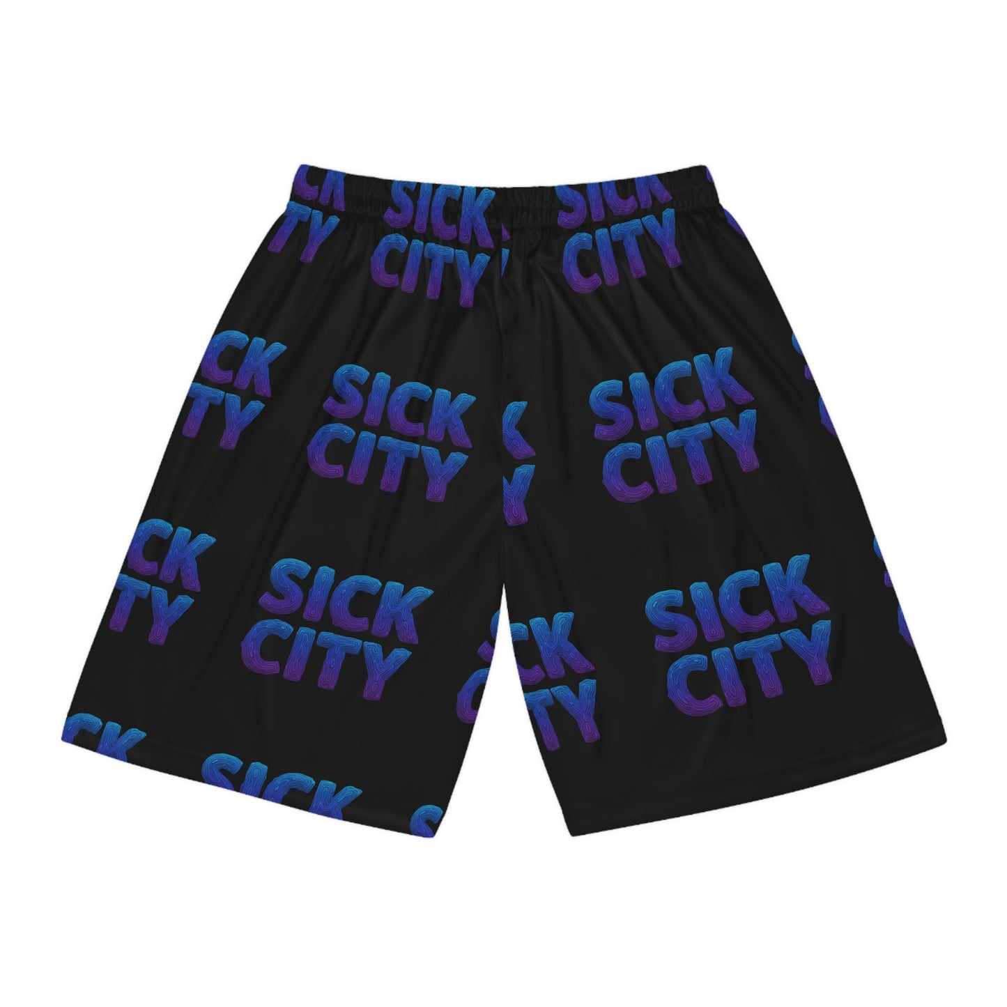 Sick City Basketball Shorts - Athletic Wear, Summer Fashion, Gym Shorts, Casual Streetwear, Gift for Sports Enthusiasts