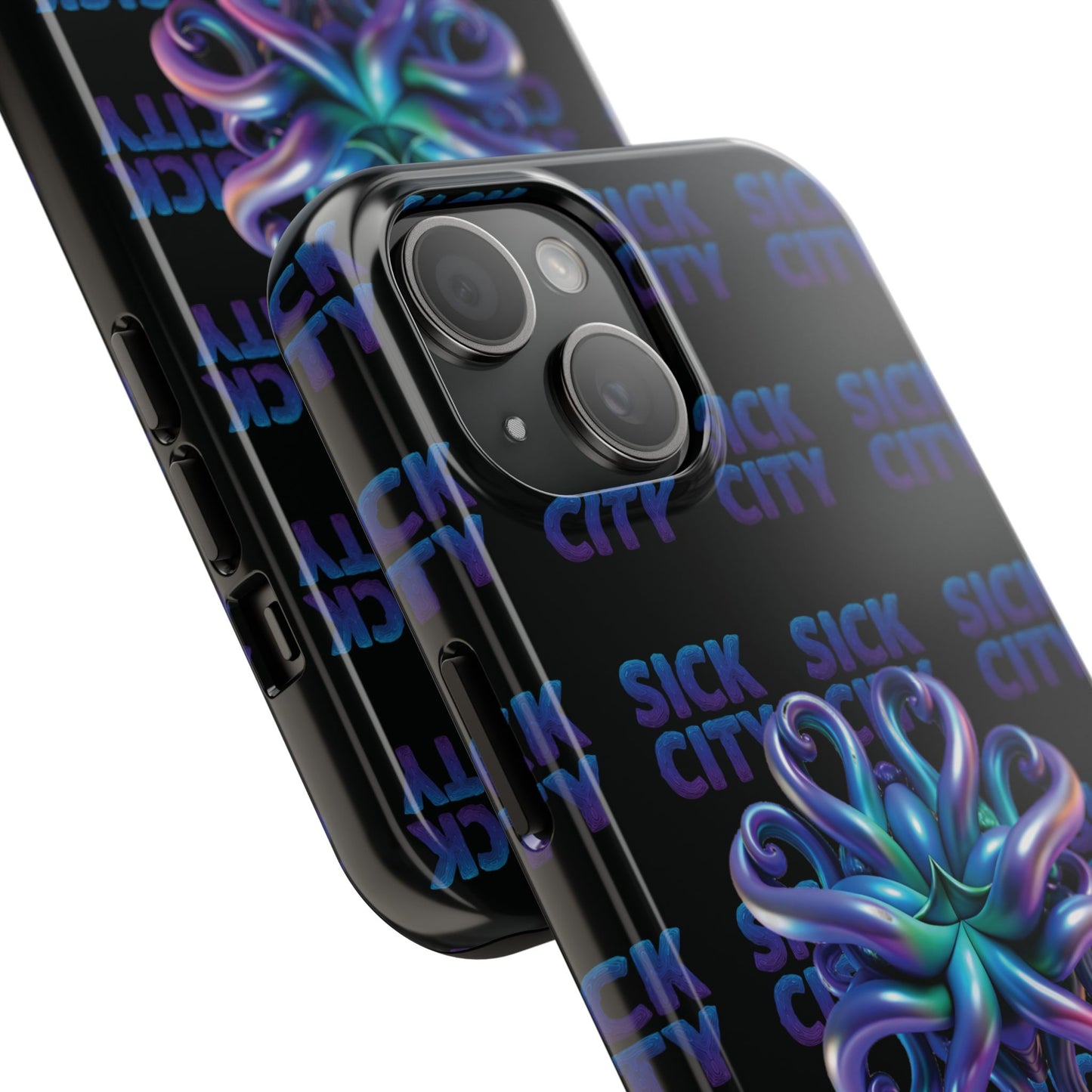 Sick City "blue squid" Phone Case
