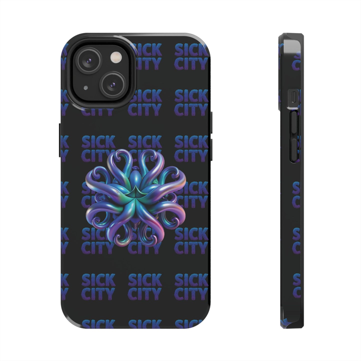 Sick City "blue squid"  Phone Case