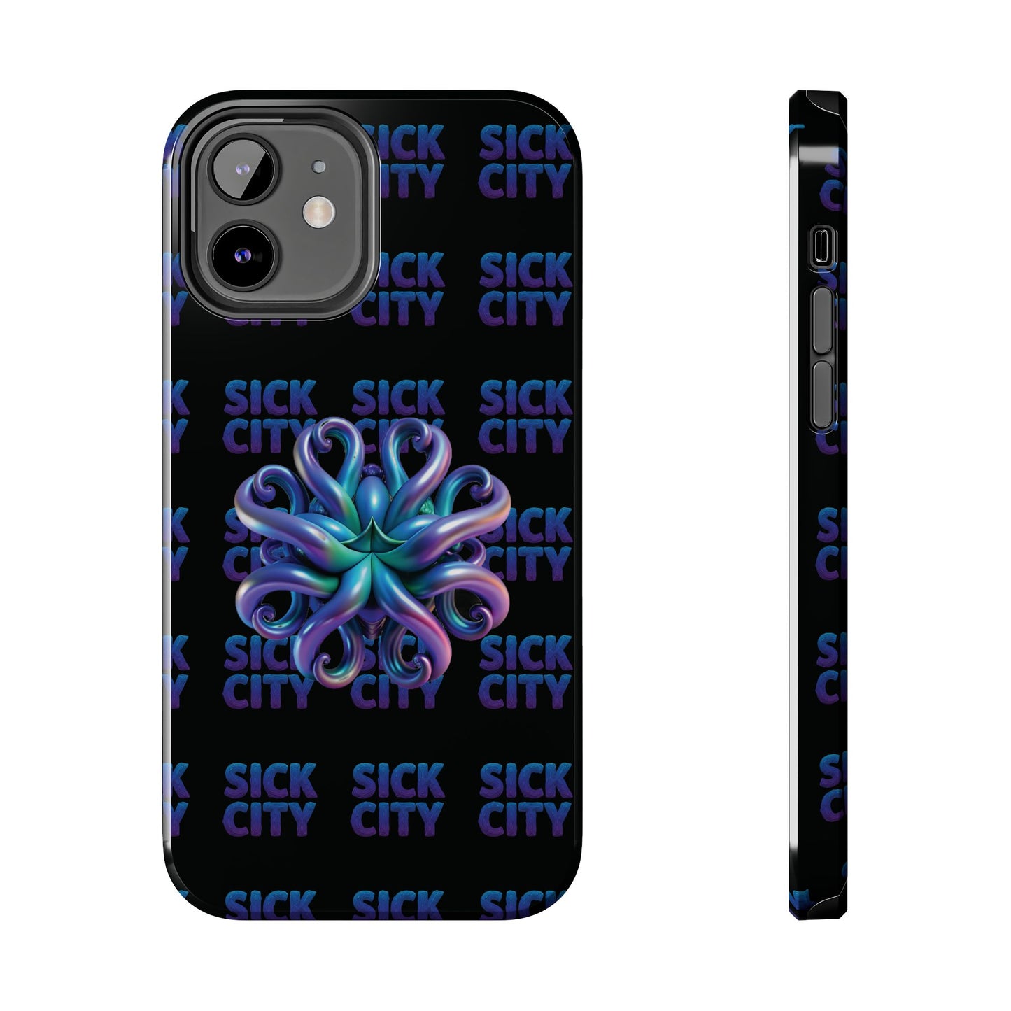 Sick City "blue squid"  Phone Case