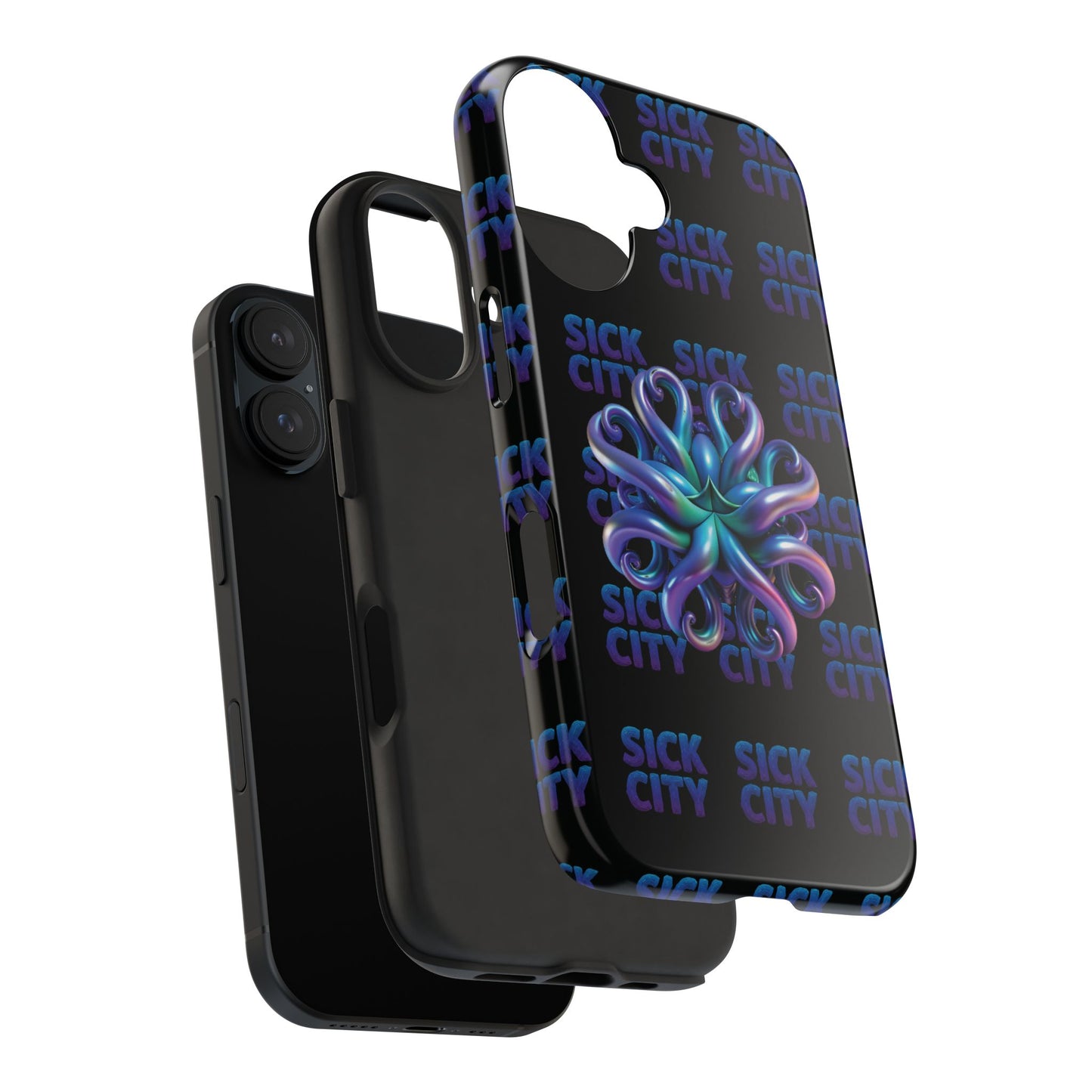 Sick City "blue squid"  Phone Case