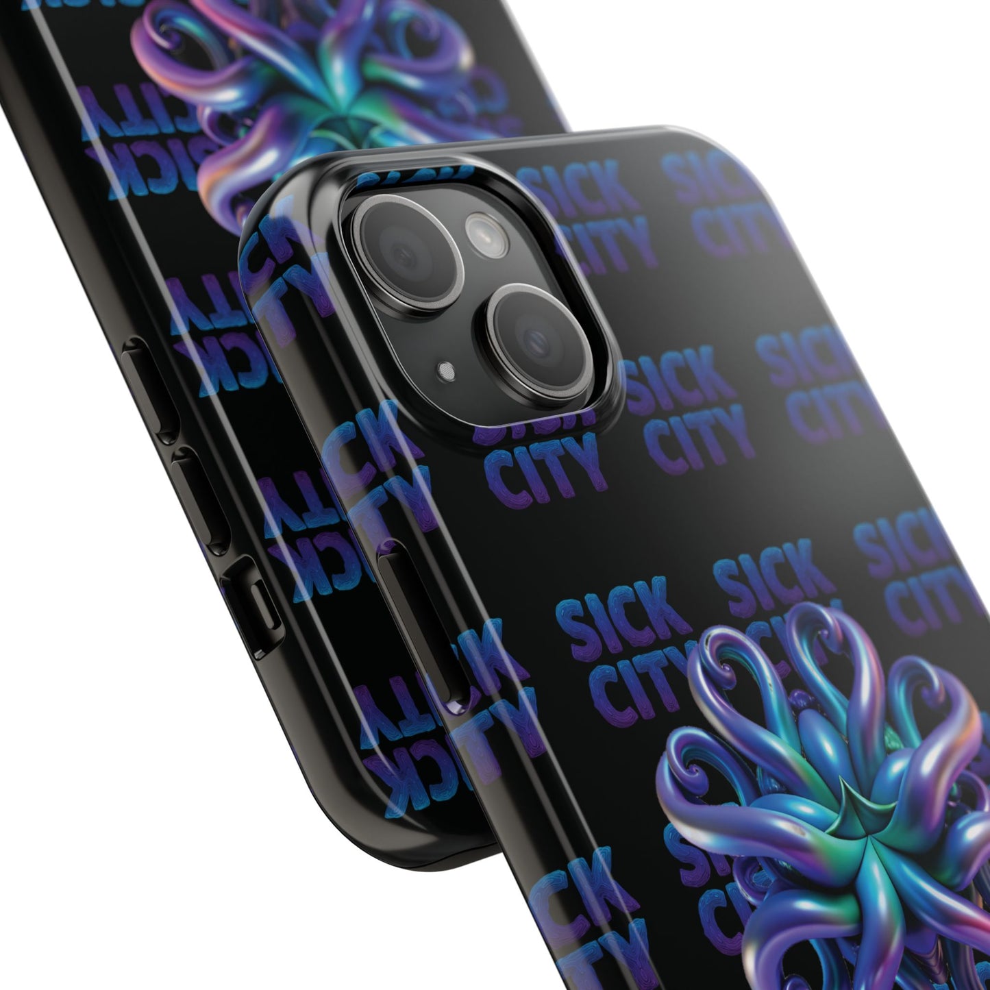 Sick City "blue squid"  Phone Case