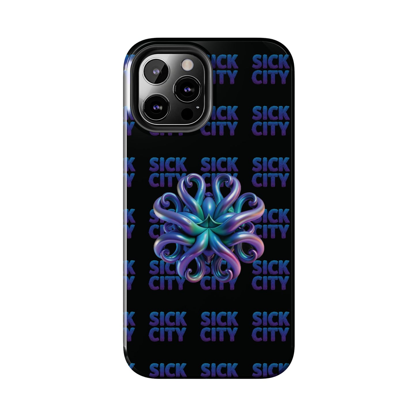 Sick City "blue squid"  Phone Case