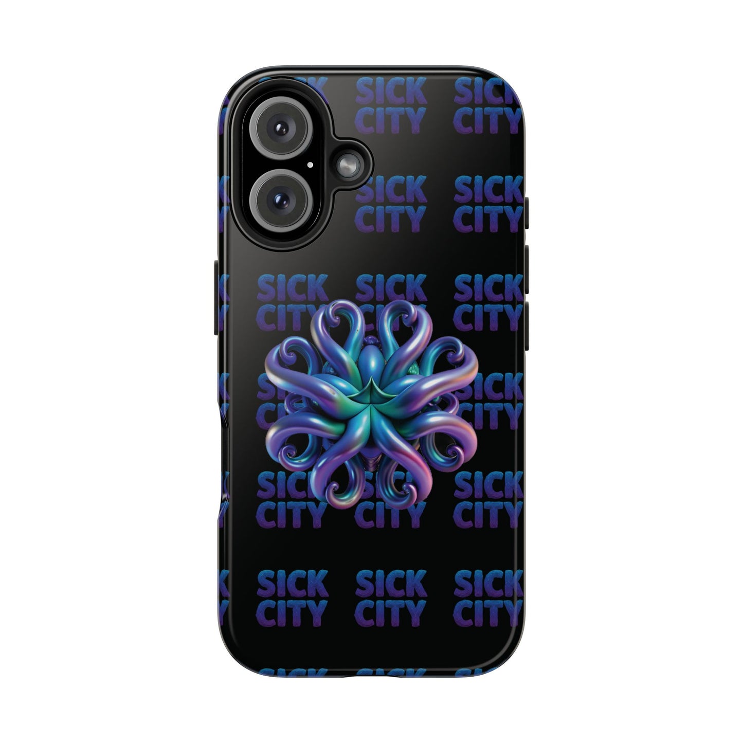 Sick City "blue squid"  Phone Case