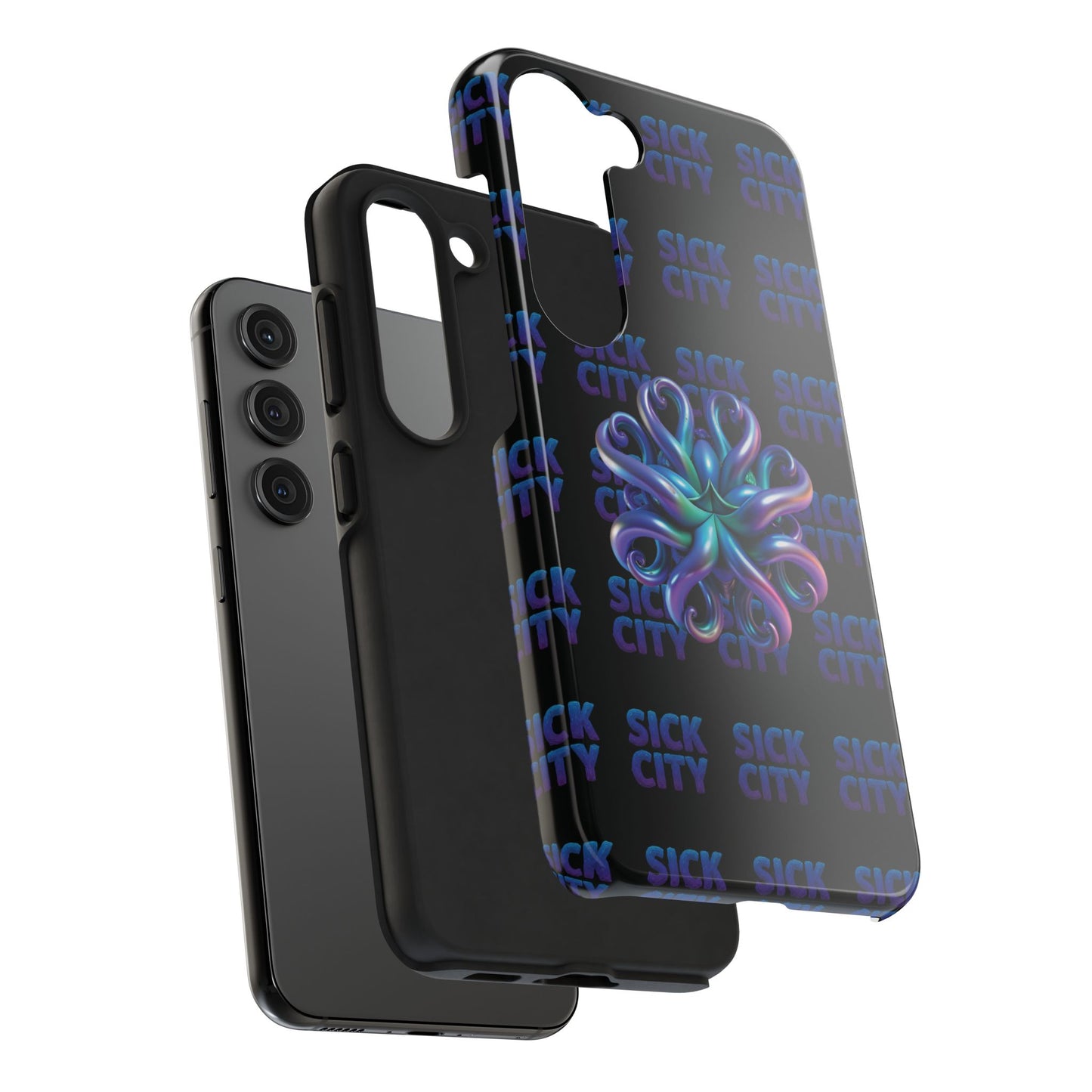 Sick City "blue squid"  Phone Case