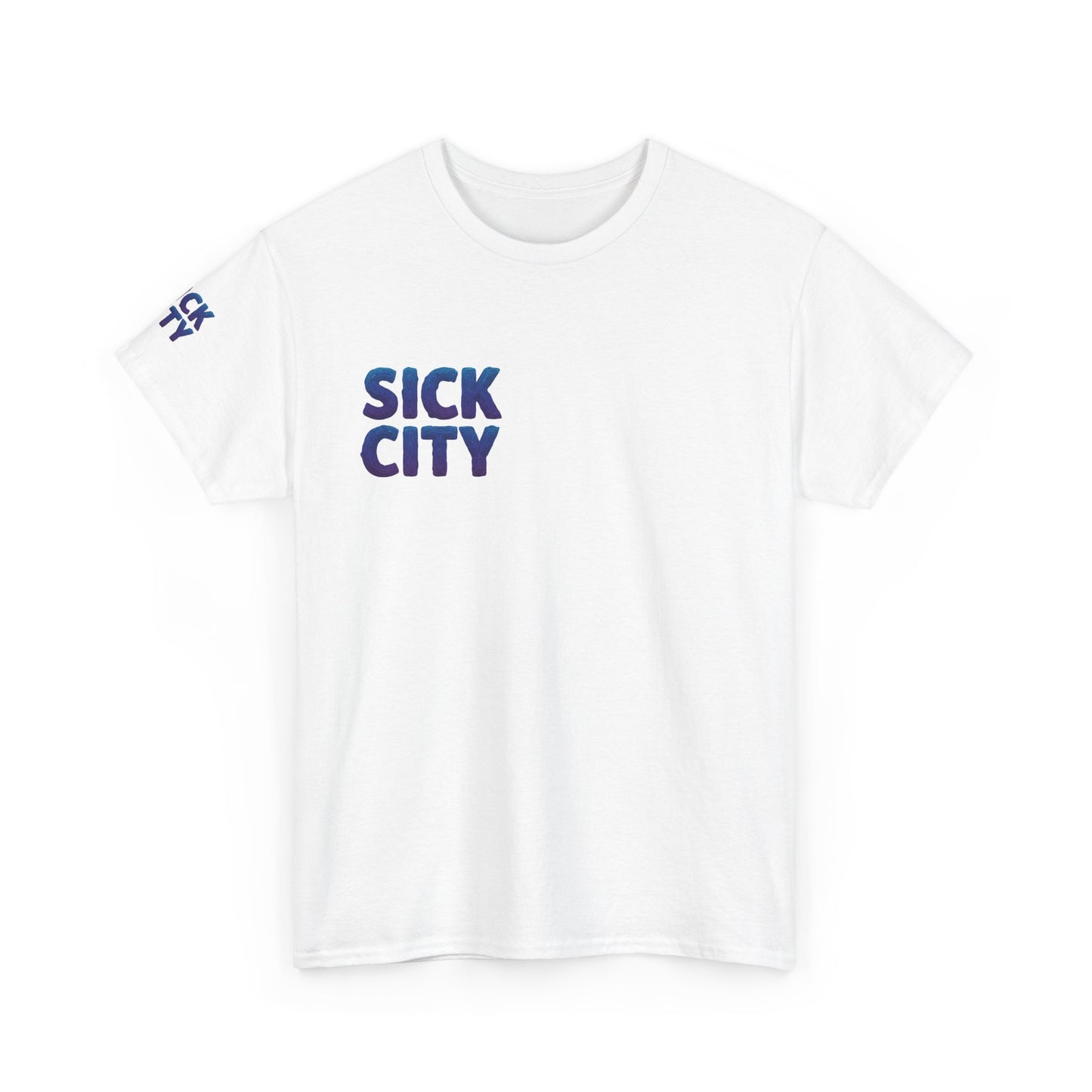 Sick City Graphic Tee, Unisex Cotton Shirt, Urban Style Top, Art Inspired Apparel, Casual Streetwear, Unique Gift for Artists