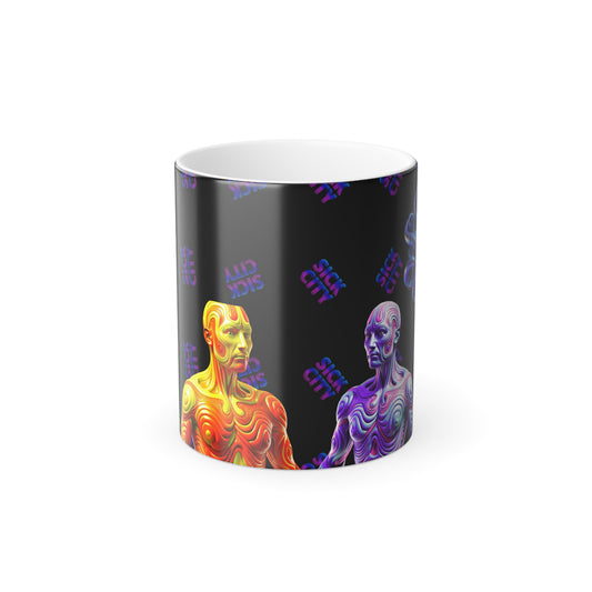 Sick City Color Morphing Mug , 11oz