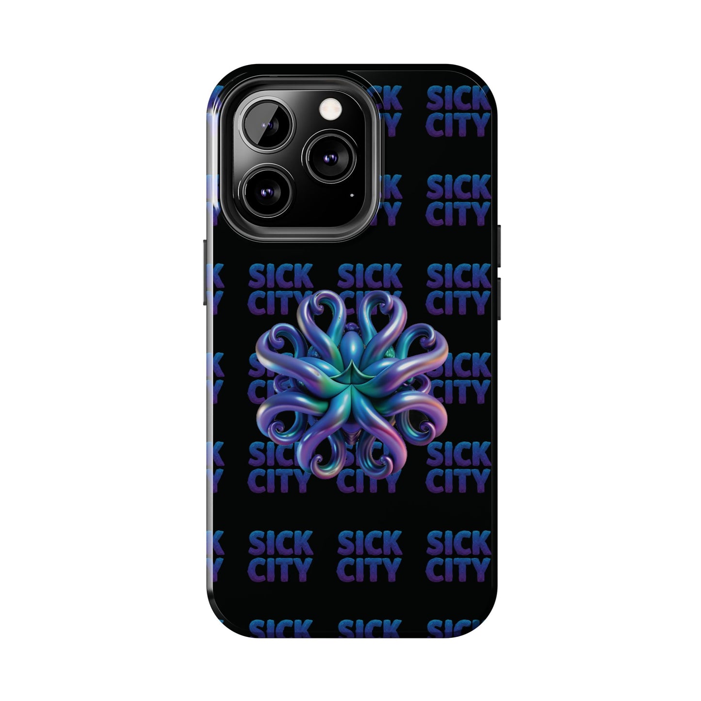 Sick City "blue squid"  Phone Case