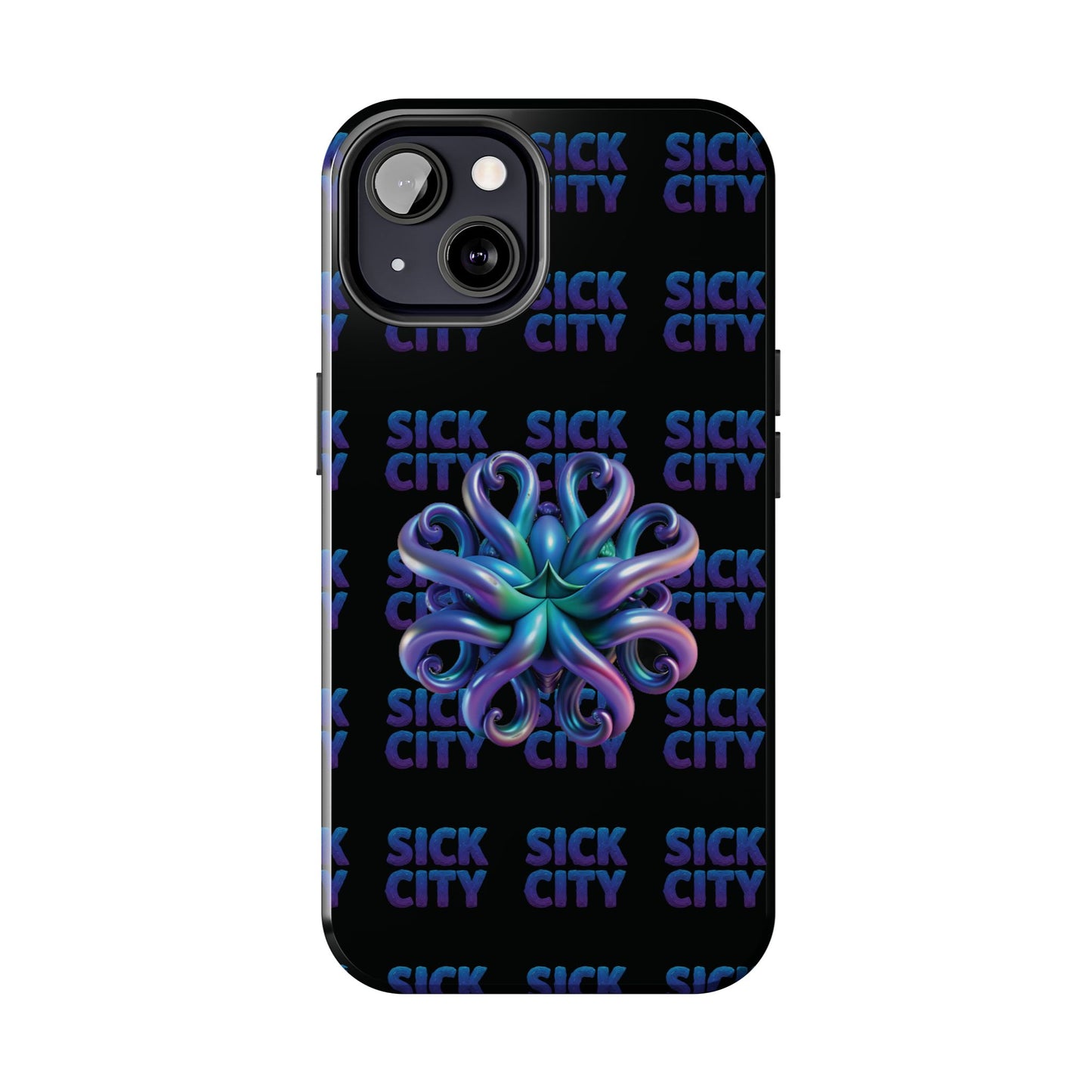 Sick City "blue squid"  Phone Case