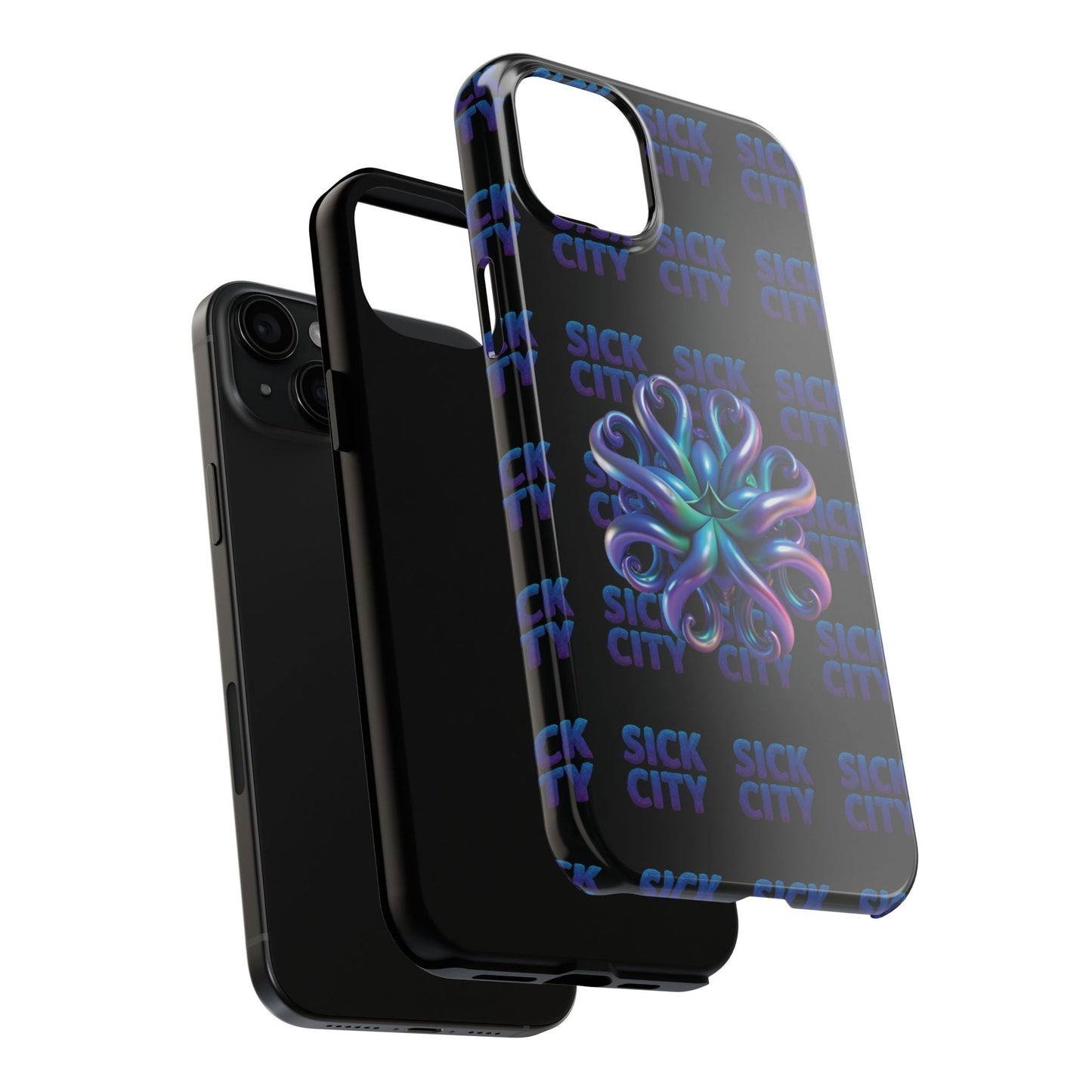 Sick City "blue squid"  Phone Case