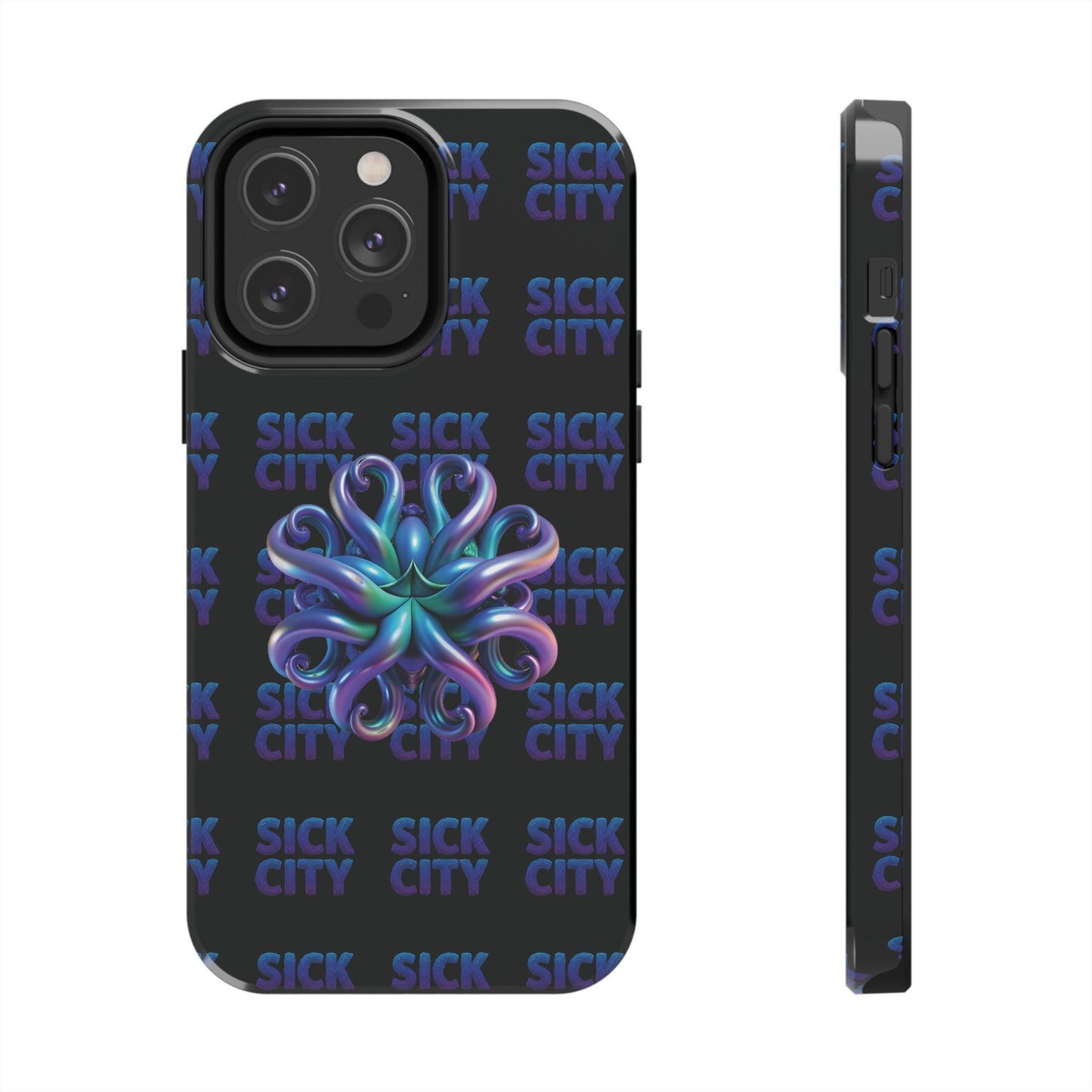 Sick City "blue squid"  Phone Case