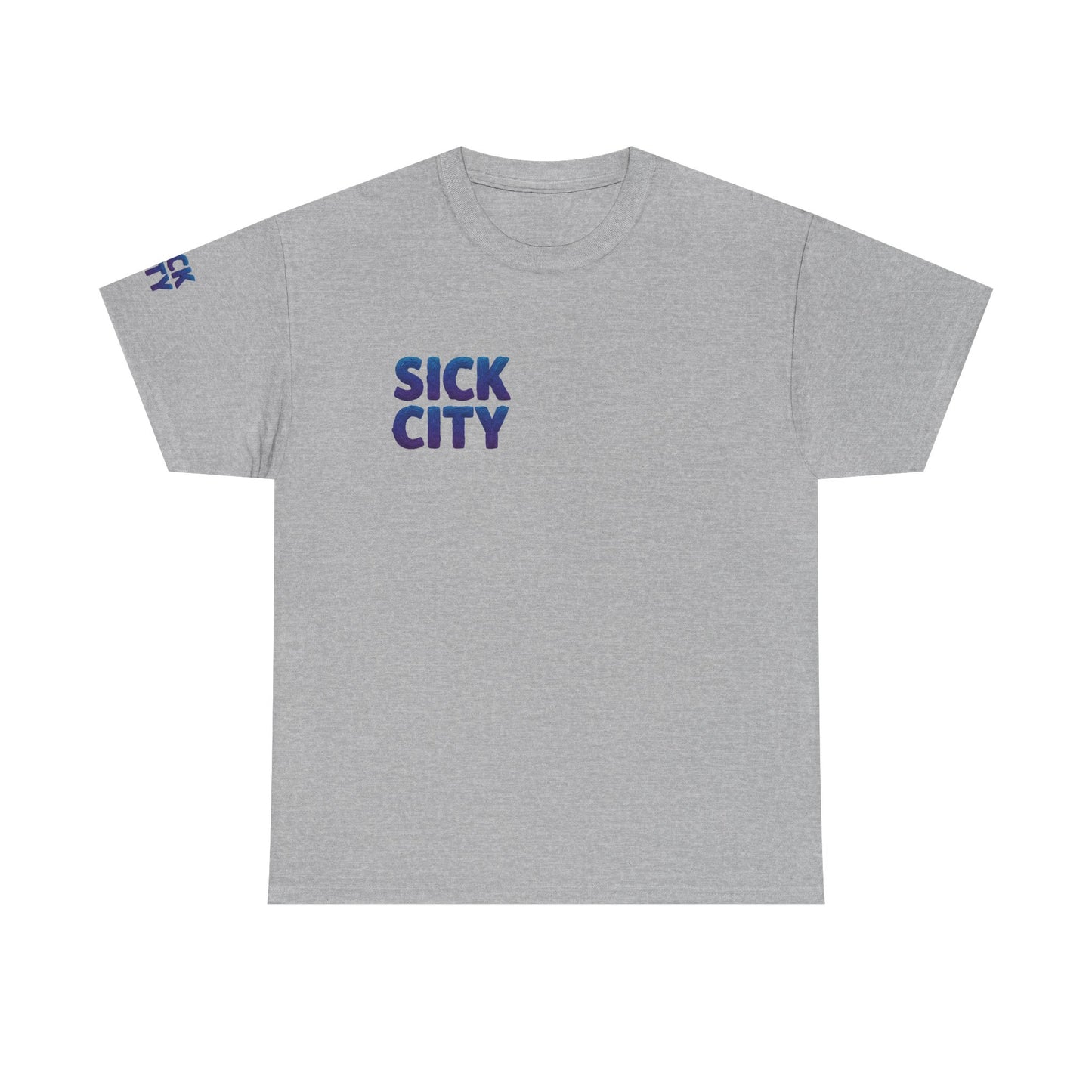 Sick City Graphic Tee, Unisex Cotton Shirt, Urban Style Top, Art Inspired Apparel, Casual Streetwear, Unique Gift for Artists