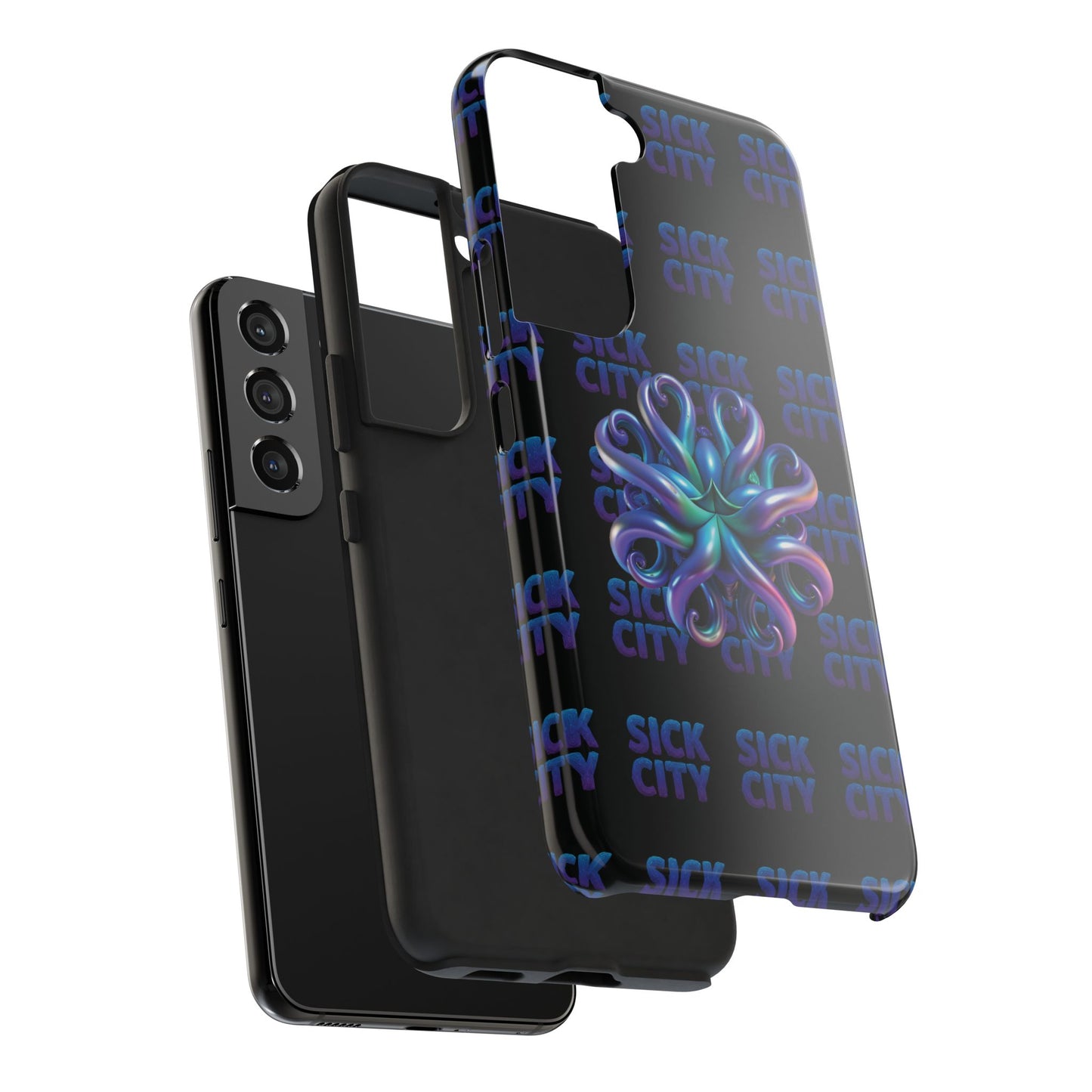 Sick City "blue squid"  Phone Case