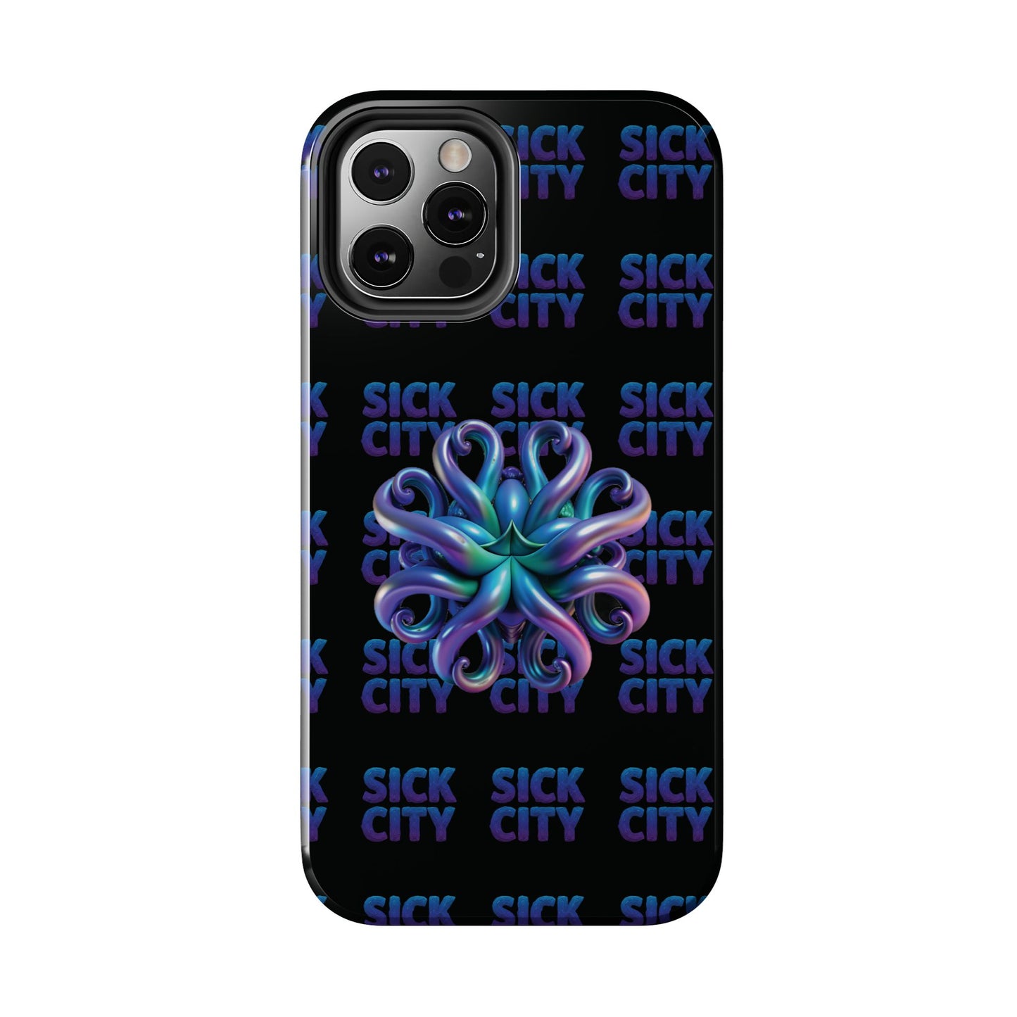 Sick City "blue squid"  Phone Case
