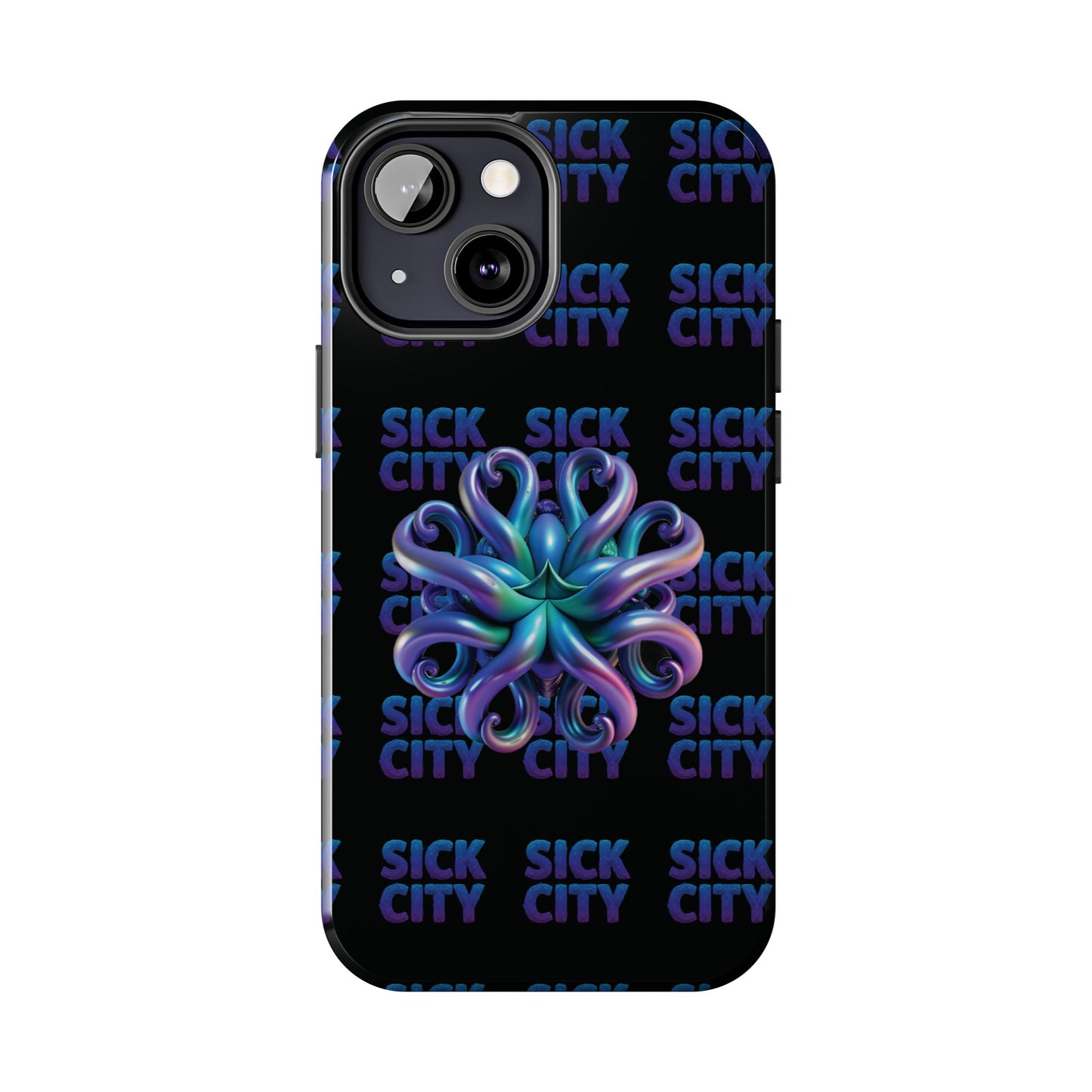 Sick City "blue squid"  Phone Case