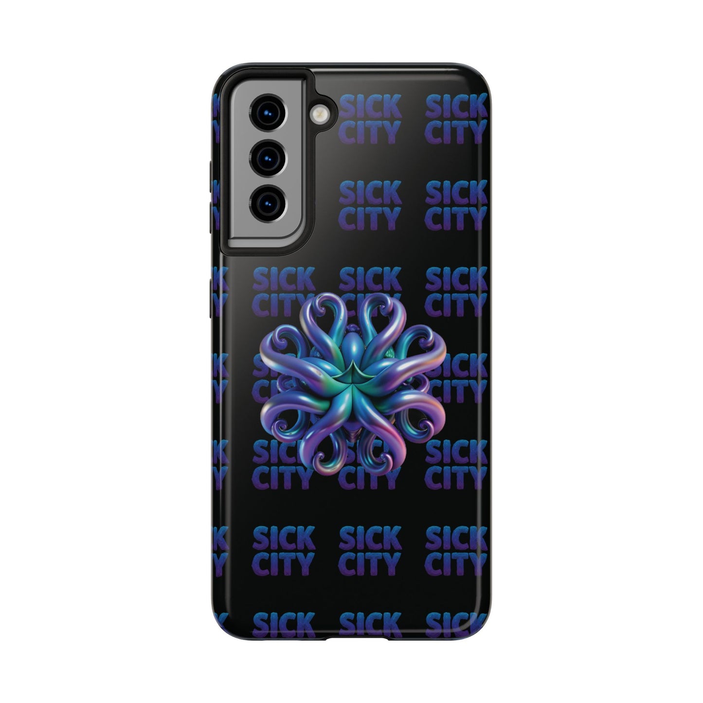 Sick City "blue squid"  Phone Case