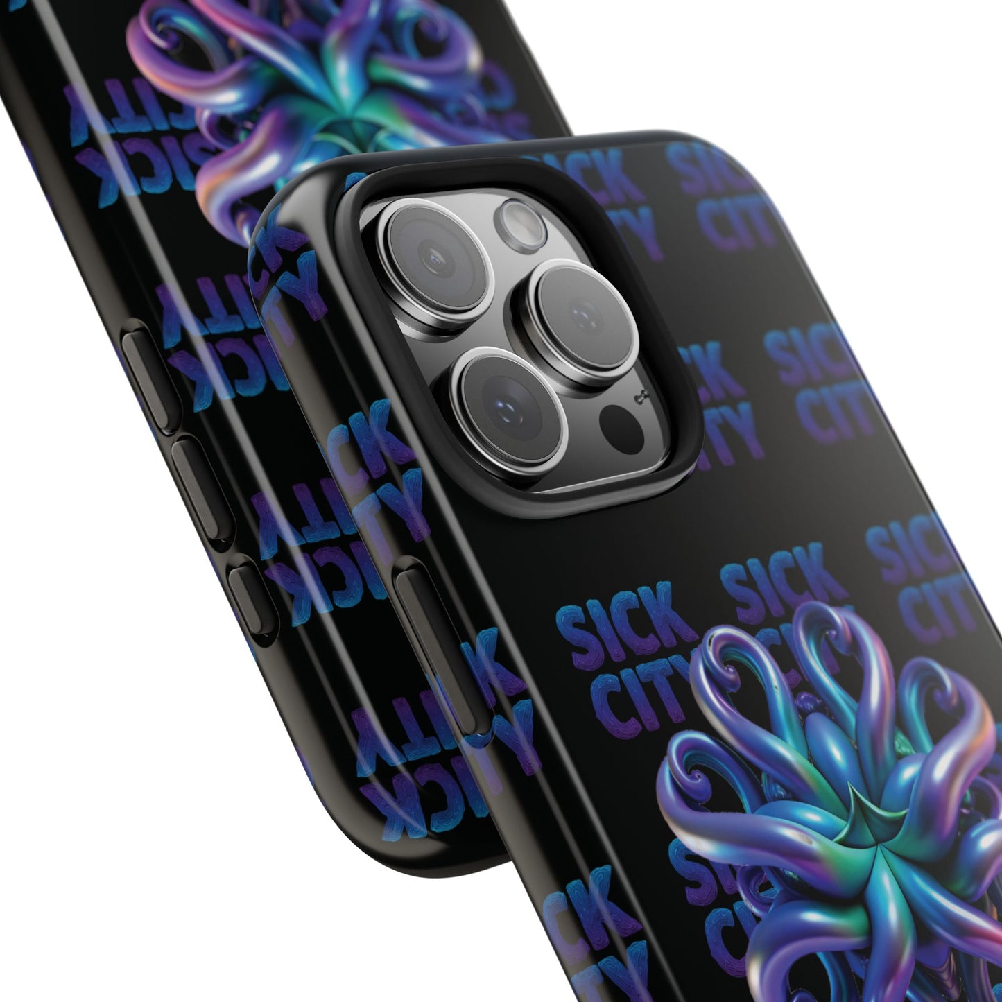 Sick City "blue squid"  Phone Case