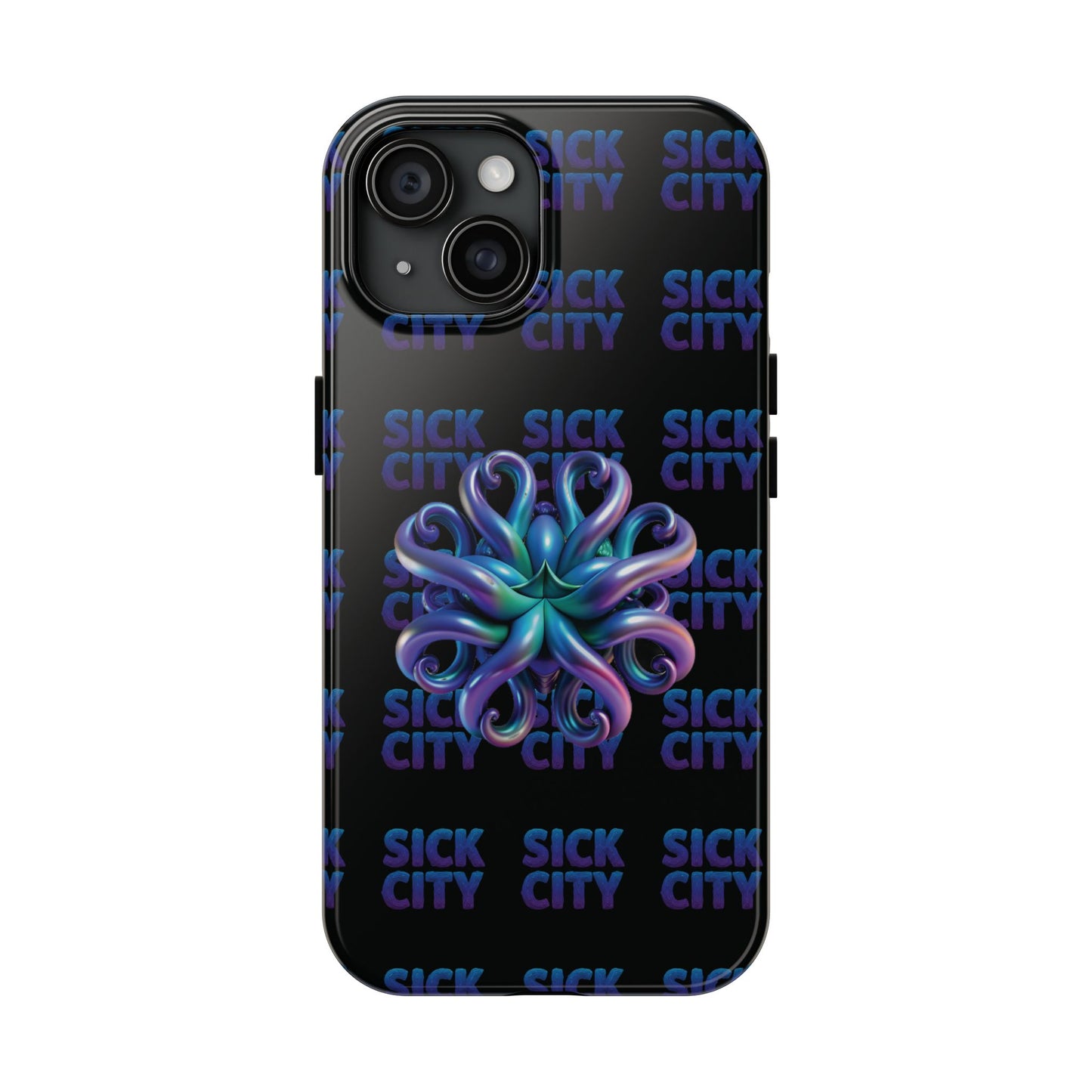 Sick City "blue squid"  Phone Case