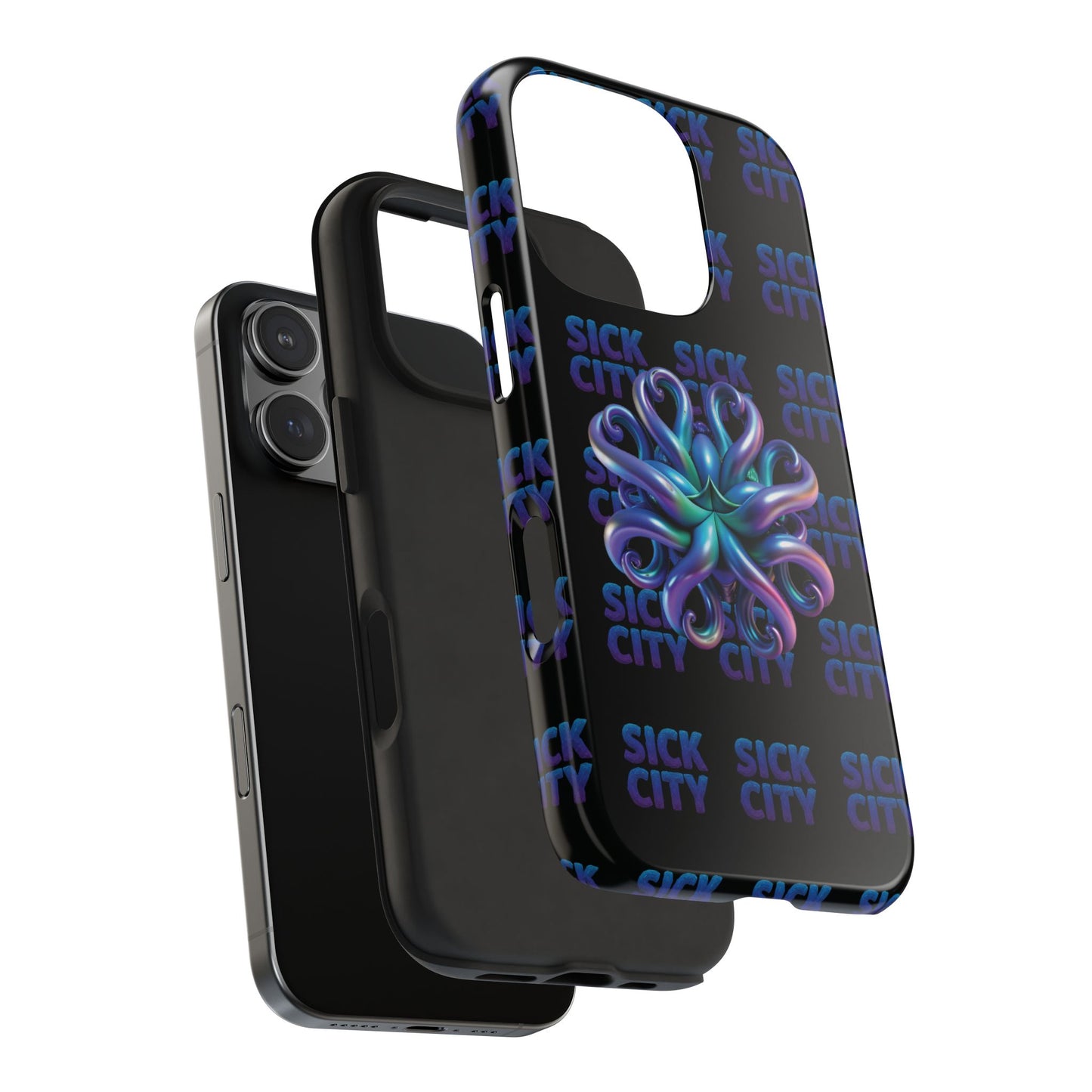 Sick City "blue squid"  Phone Case