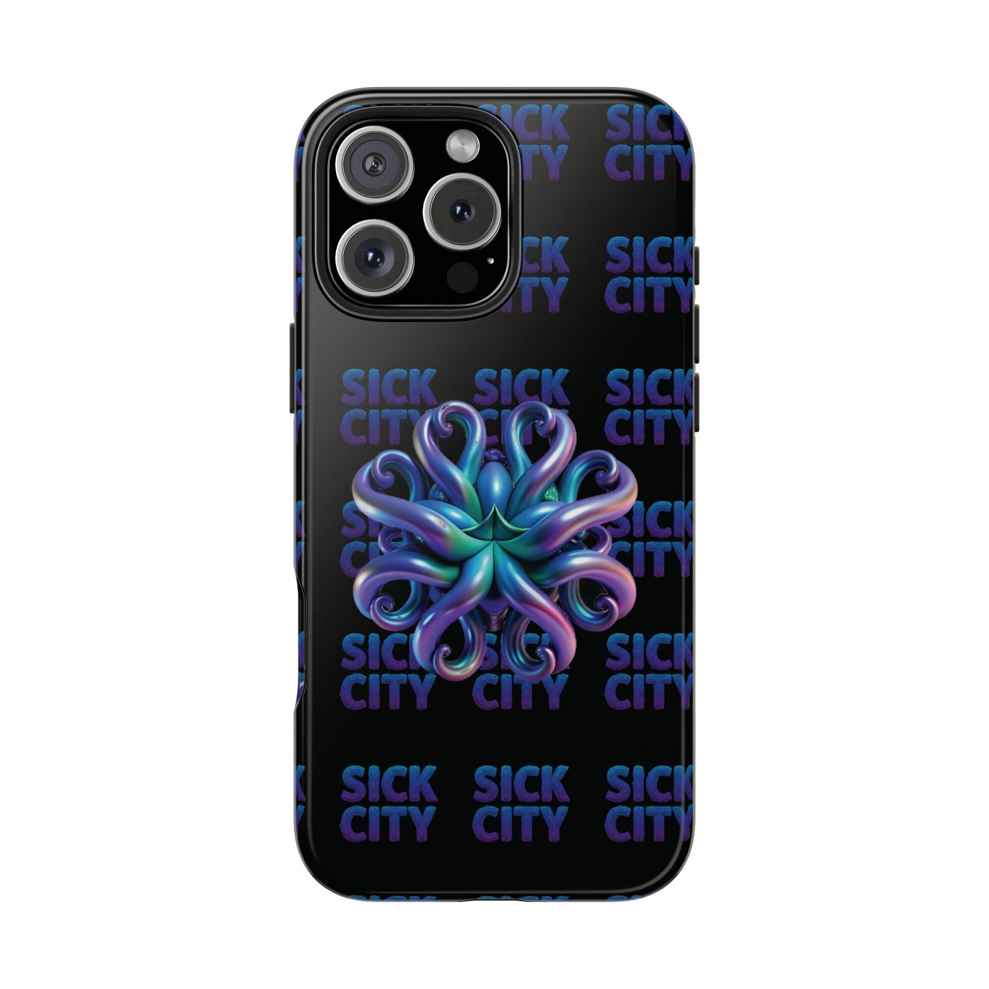 Sick City "blue squid"  Phone Case