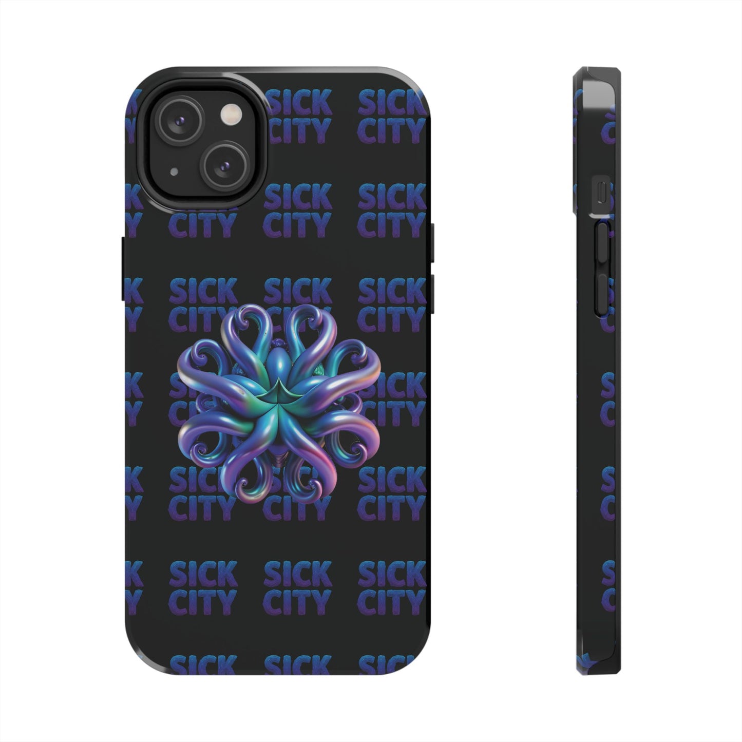 Sick City "blue squid"  Phone Case