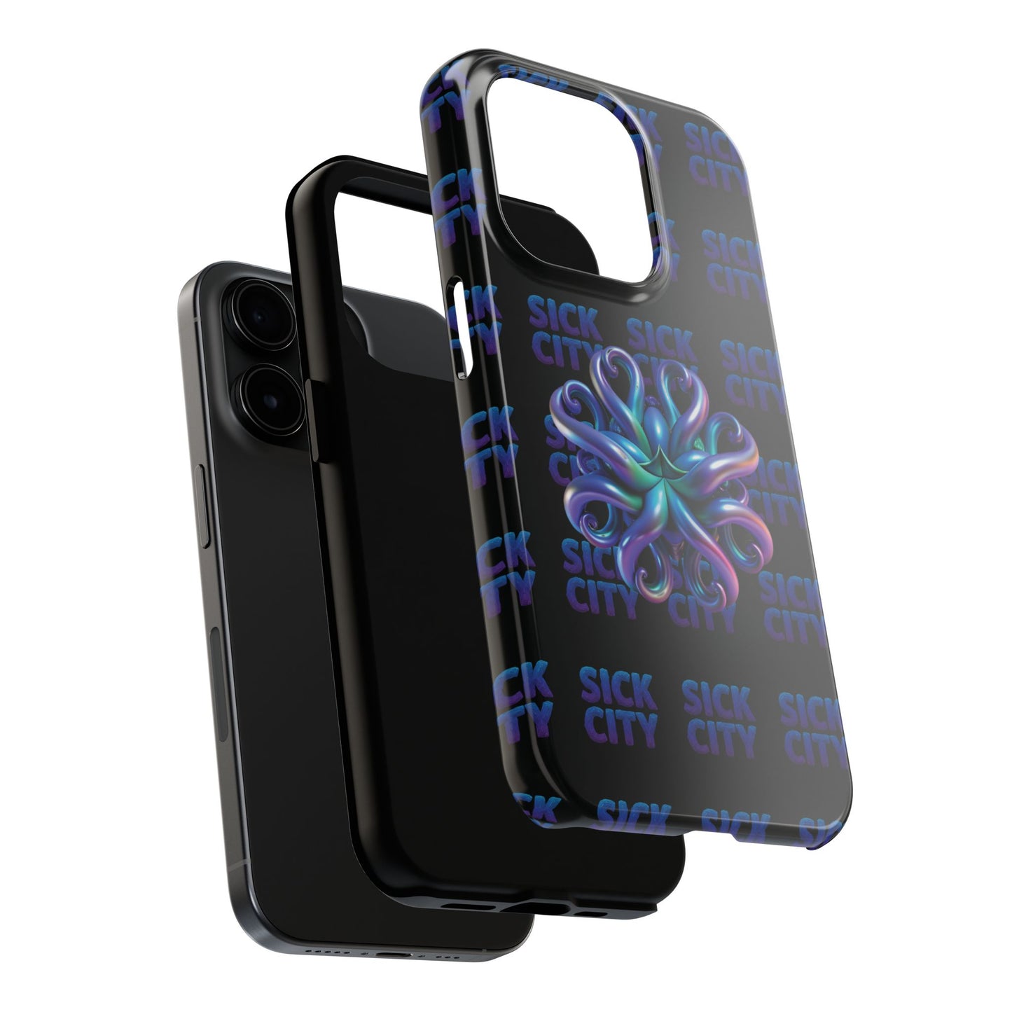 Sick City "blue squid"  Phone Case