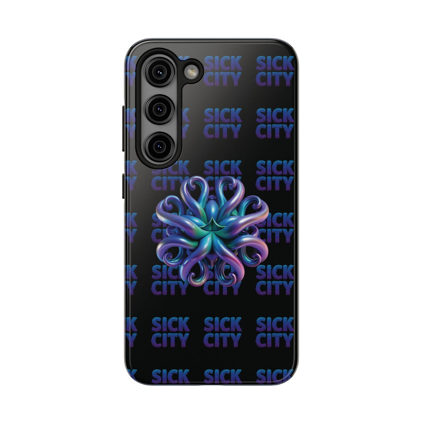 Sick City "blue squid"  Phone Case