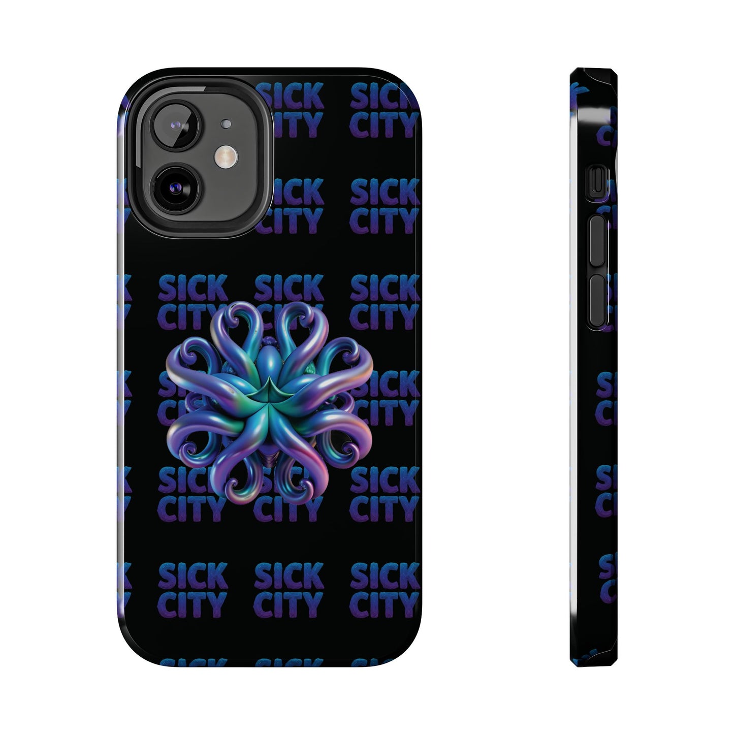 Sick City "blue squid"  Phone Case
