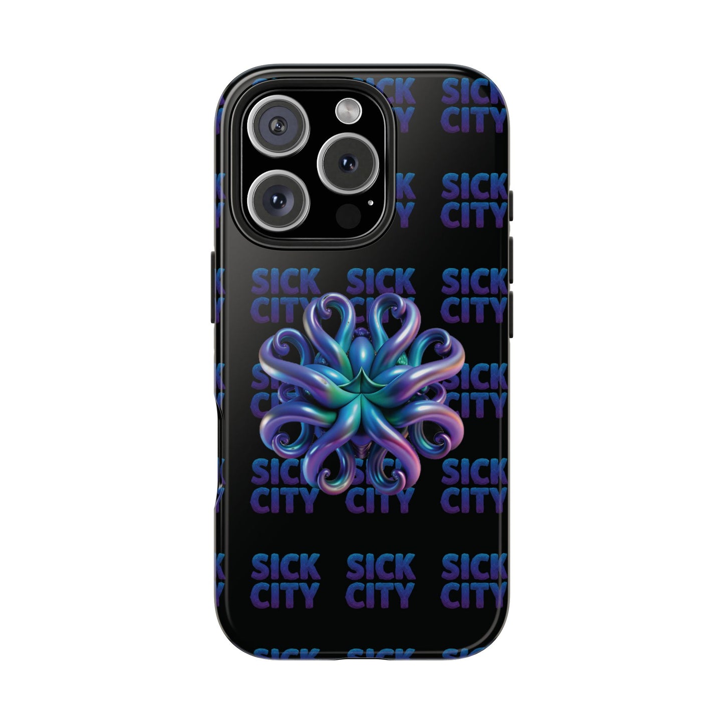 Sick City "blue squid"  Phone Case