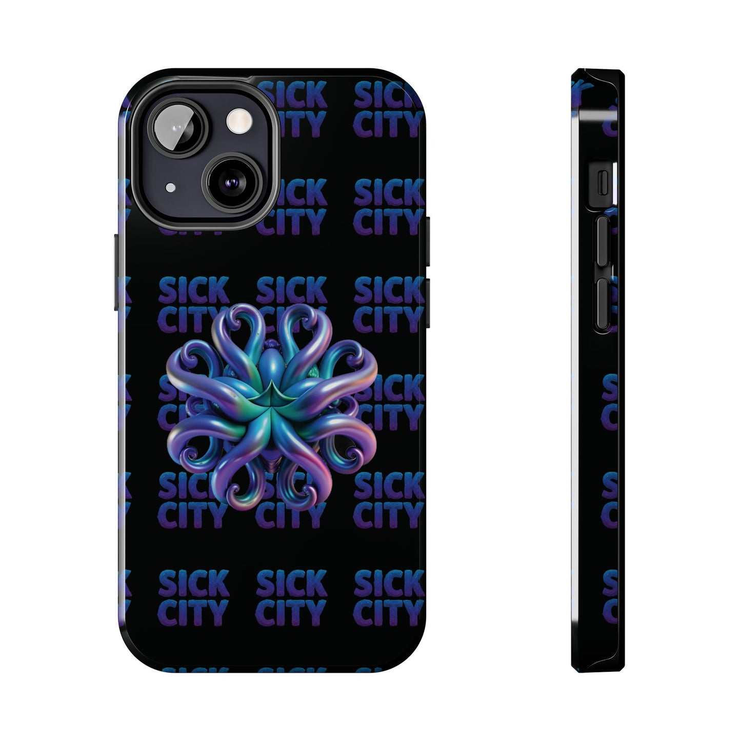 Sick City "blue squid"  Phone Case