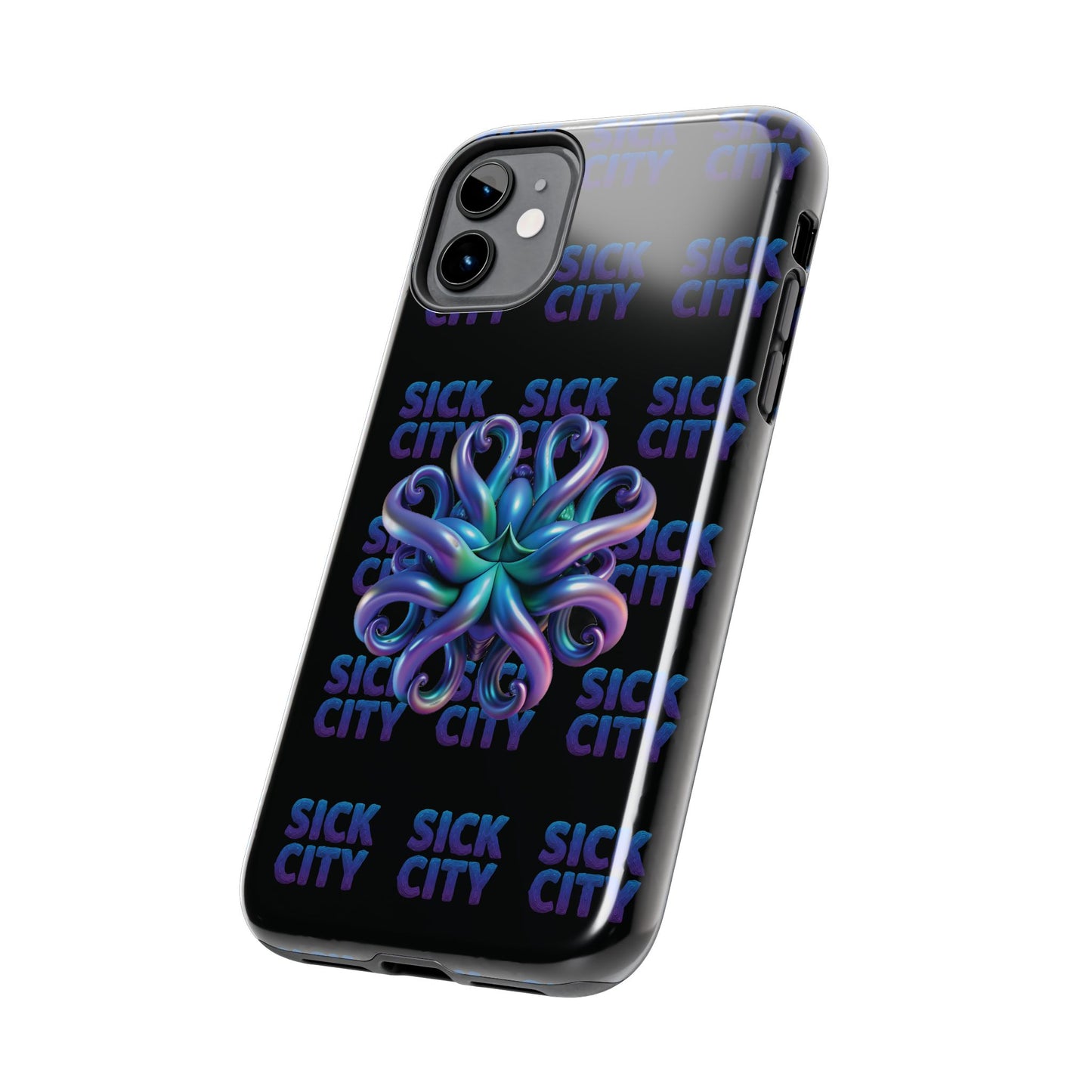 Sick City "blue squid"  Phone Case