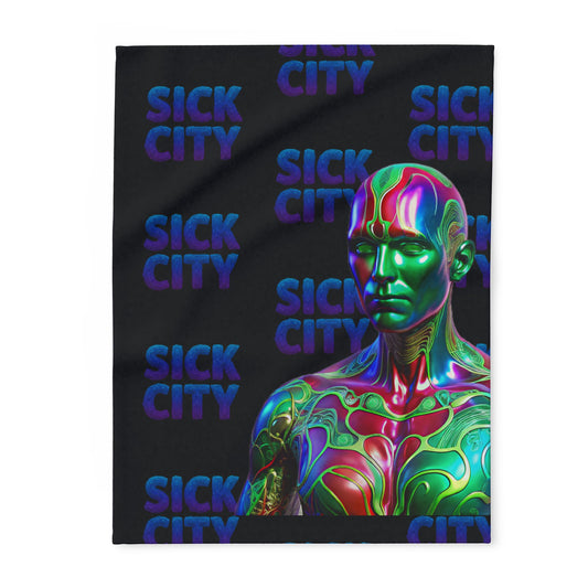SICK CITY Arctic Fleece Blanket