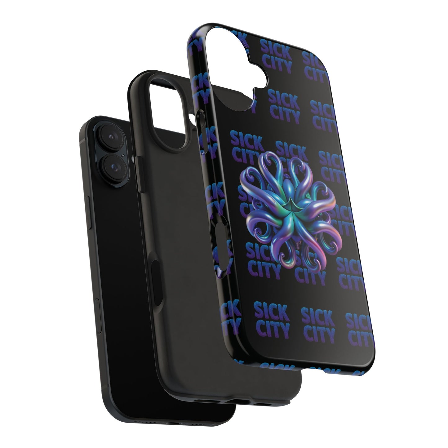 Sick City "blue squid"  Phone Case