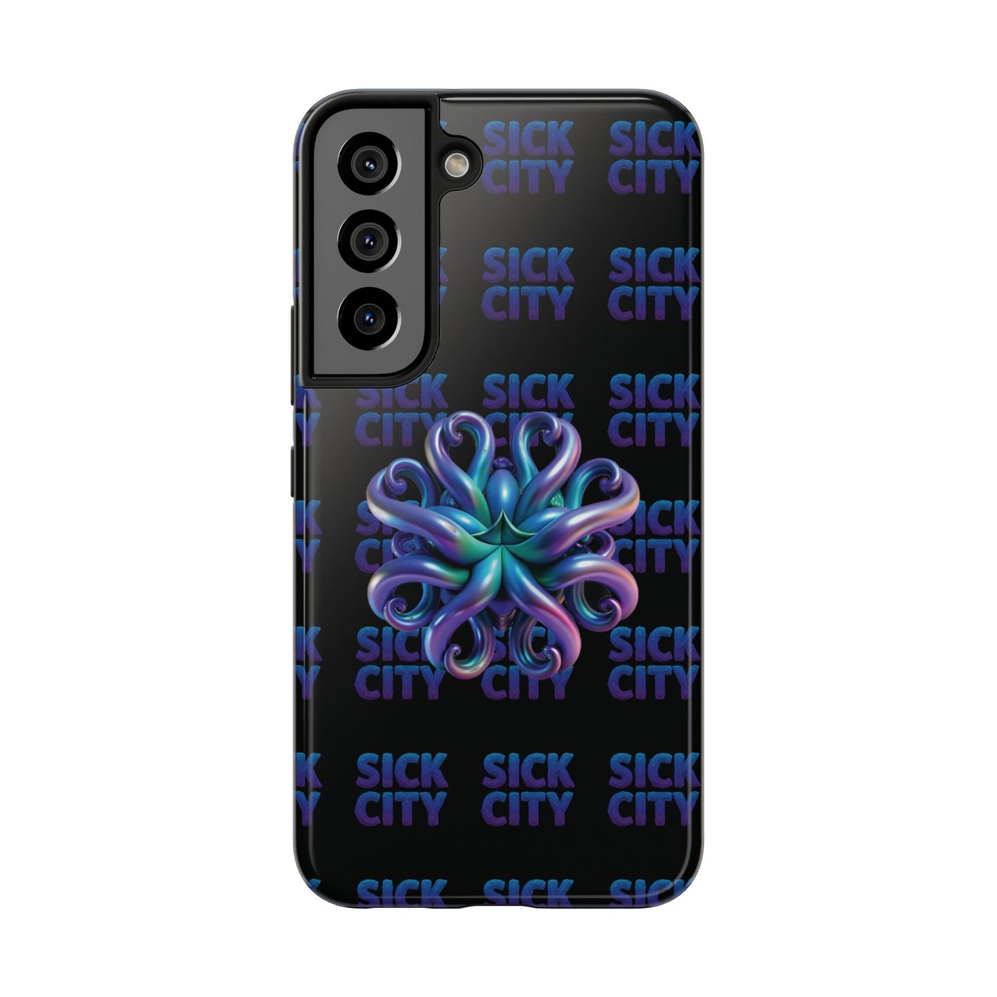 Sick City "blue squid"  Phone Case