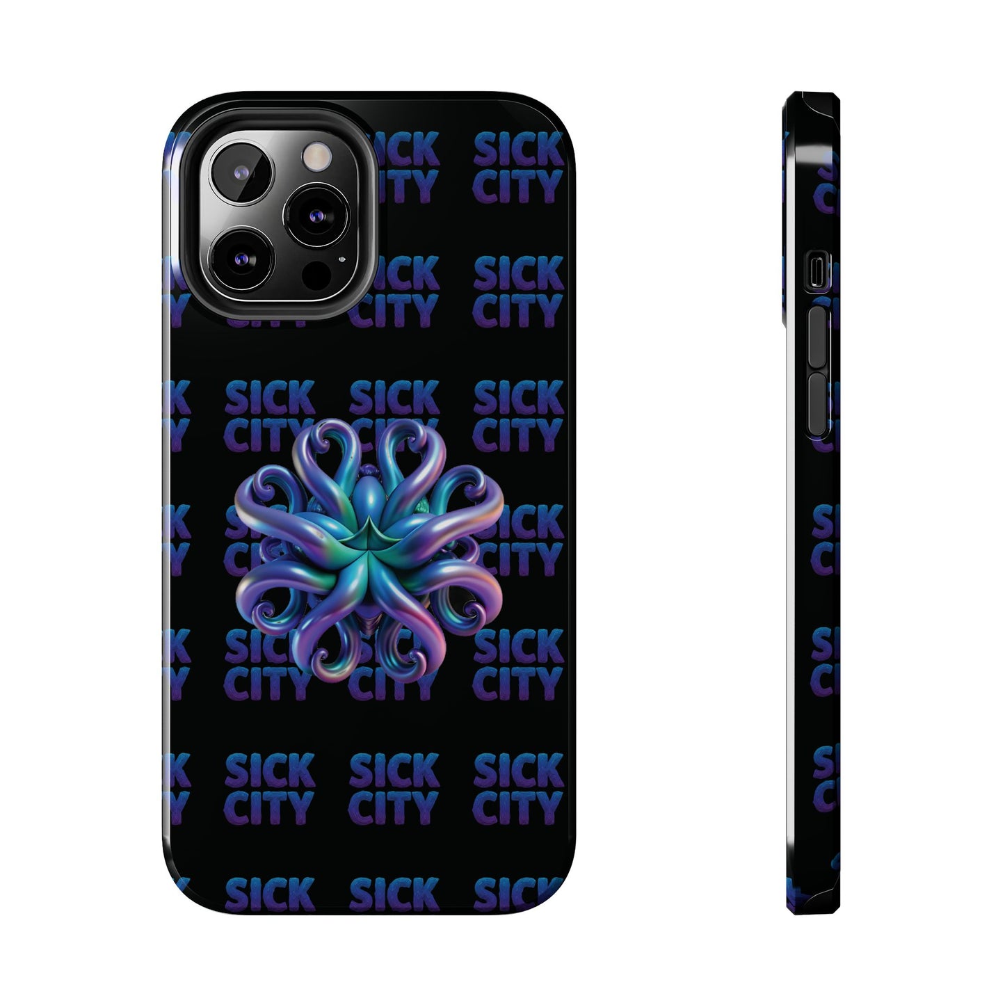 Sick City "blue squid"  Phone Case