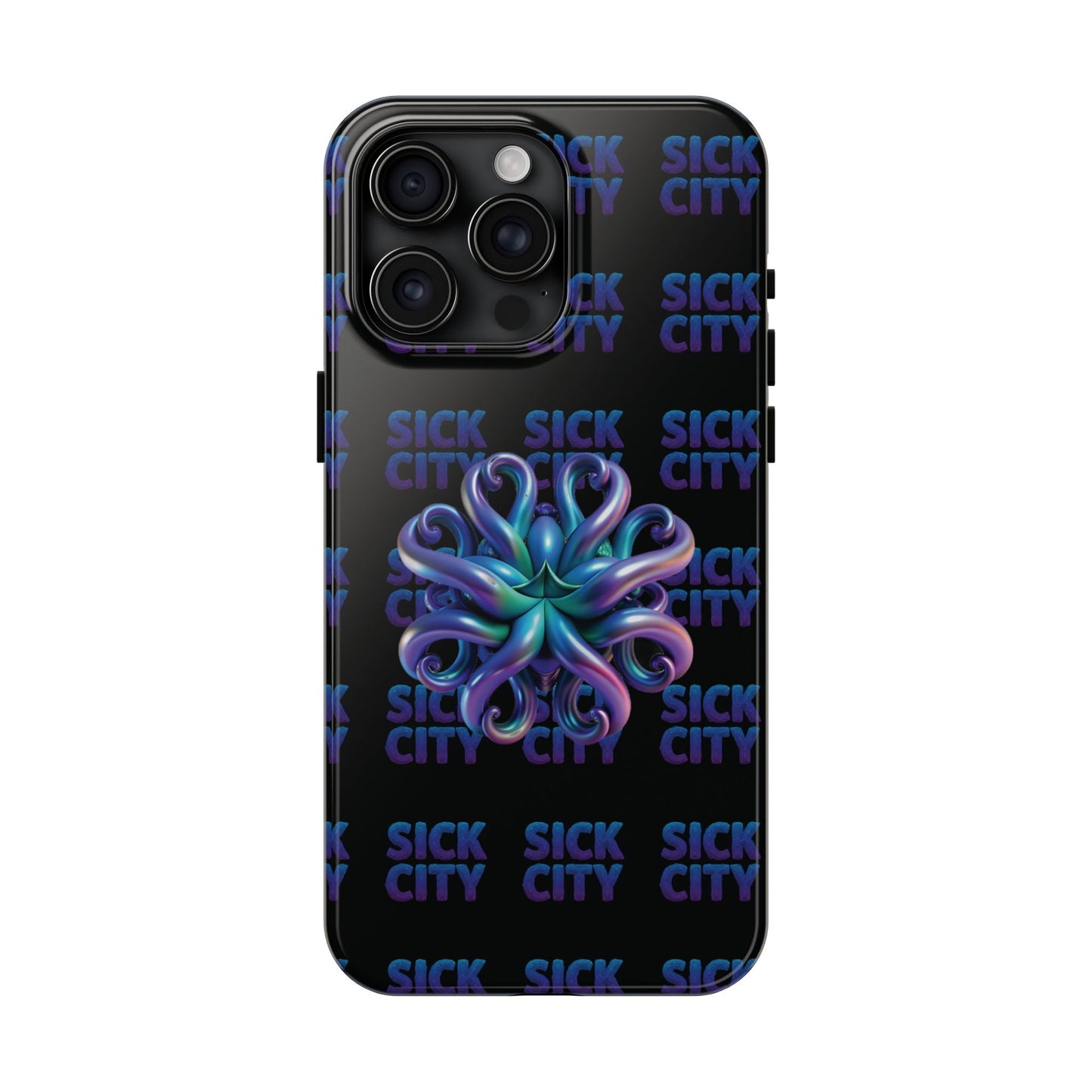 Sick City "blue squid"  Phone Case