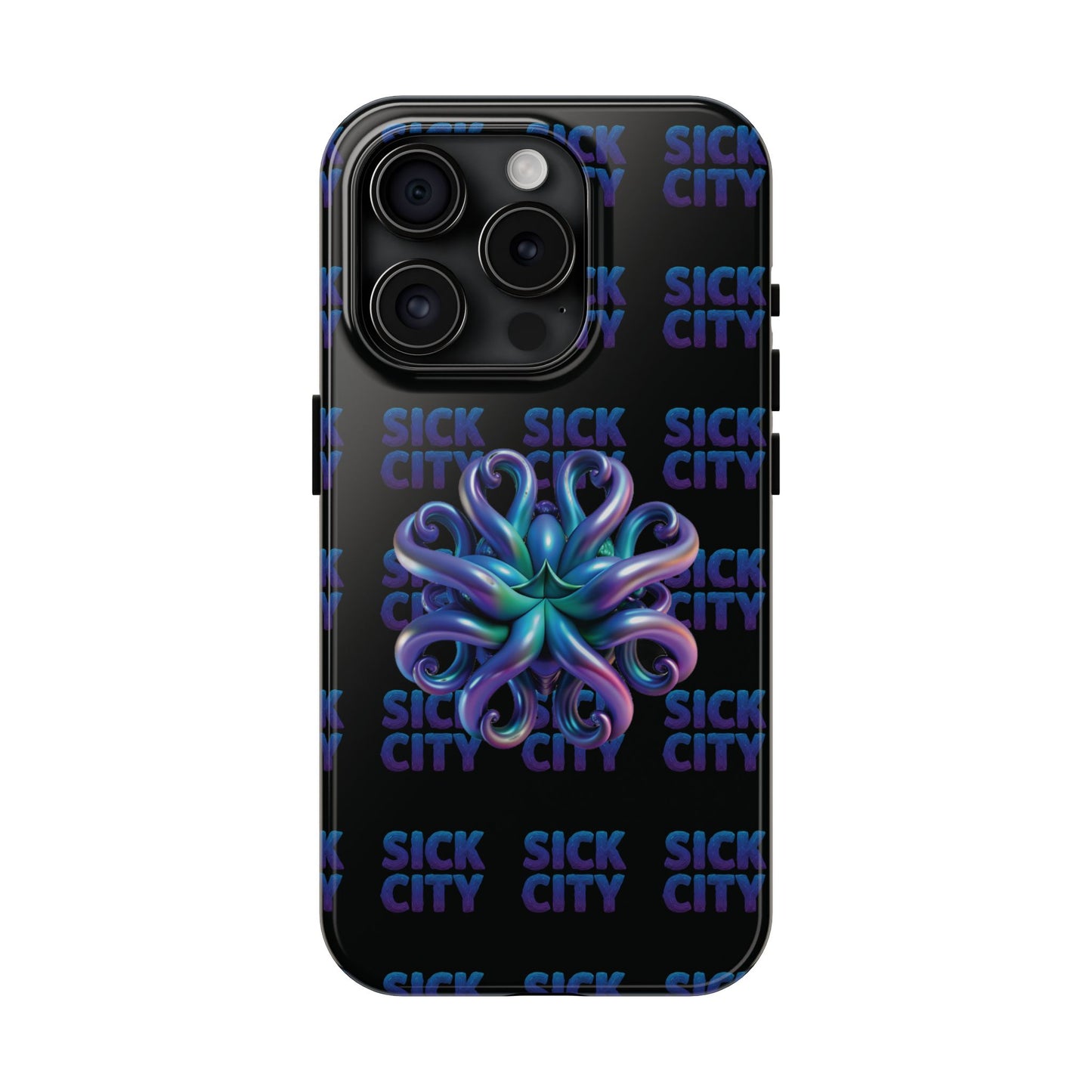 Sick City "blue squid"  Phone Case