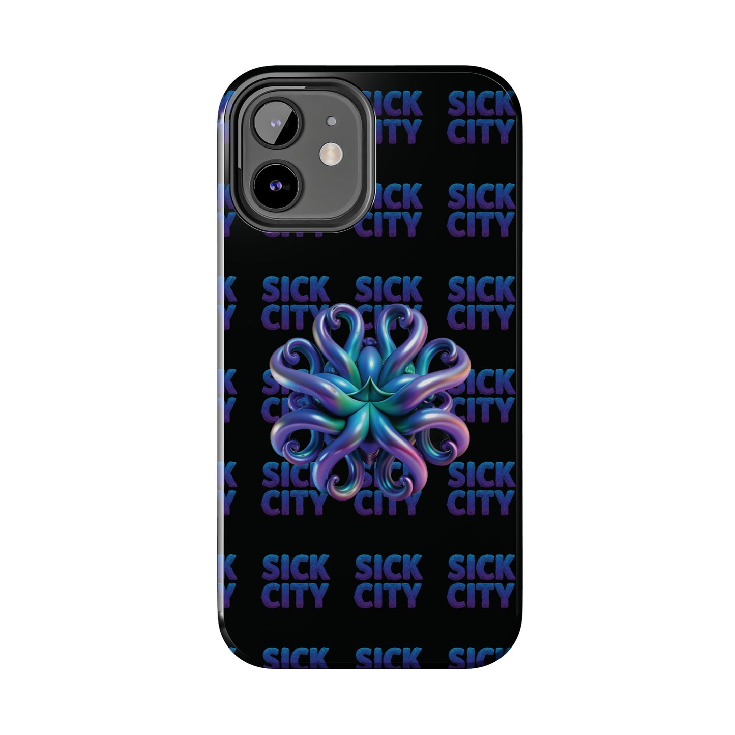 Sick City "blue squid"  Phone Case